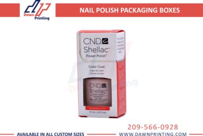 Custom Printed Nail Polish Box - Dawn Prinitng