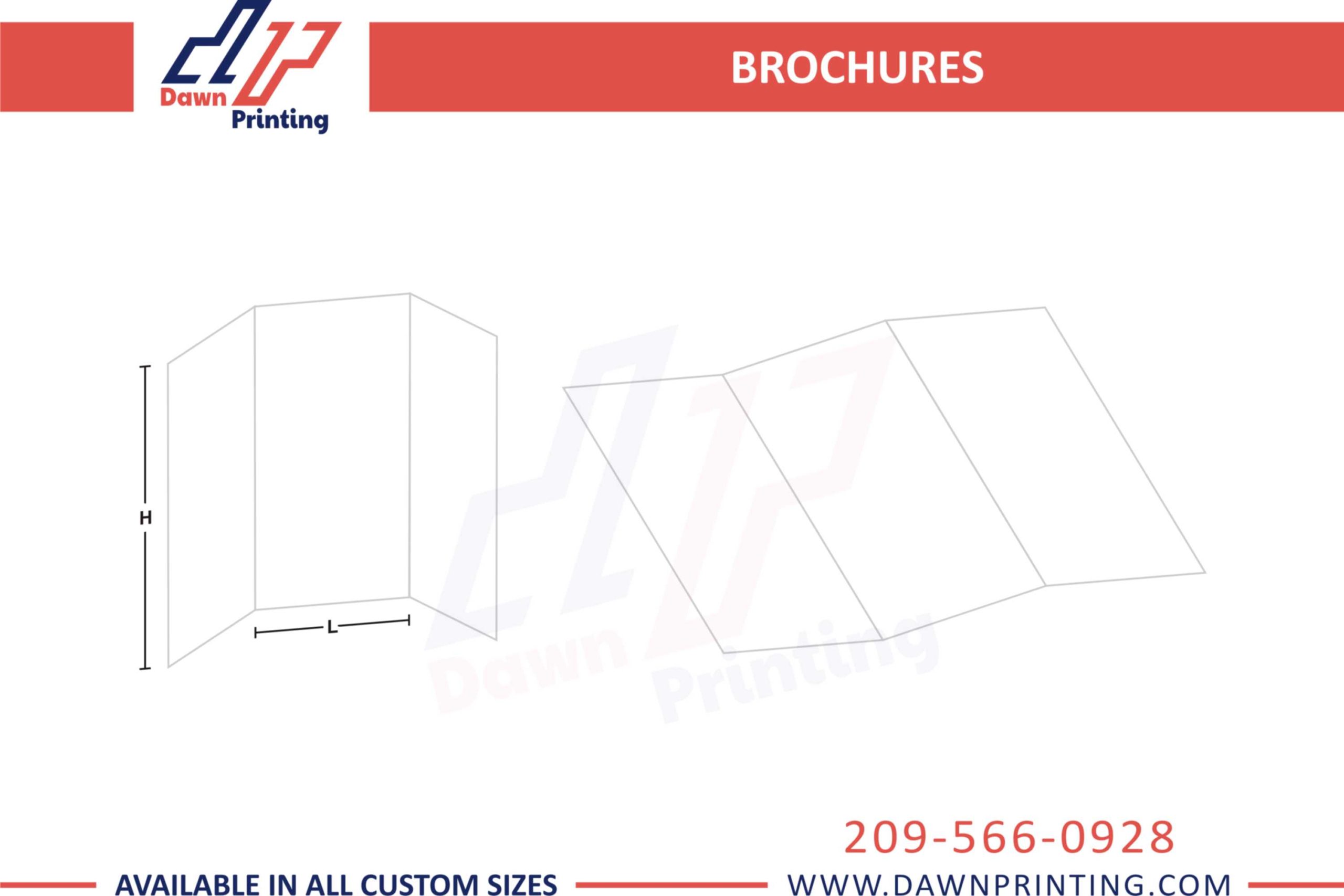 3D Brochures Templates - Dawn Printing