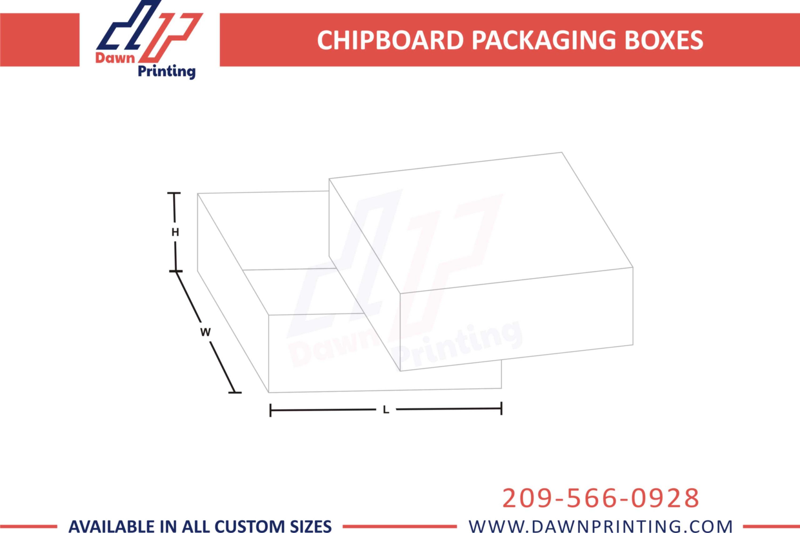 Cardboard Packaging Template Boxes - Dawn Printing
