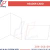 Header Cards Template - Dawn Printing