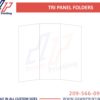 Tri Panel Folders Templates - Dawn Printing