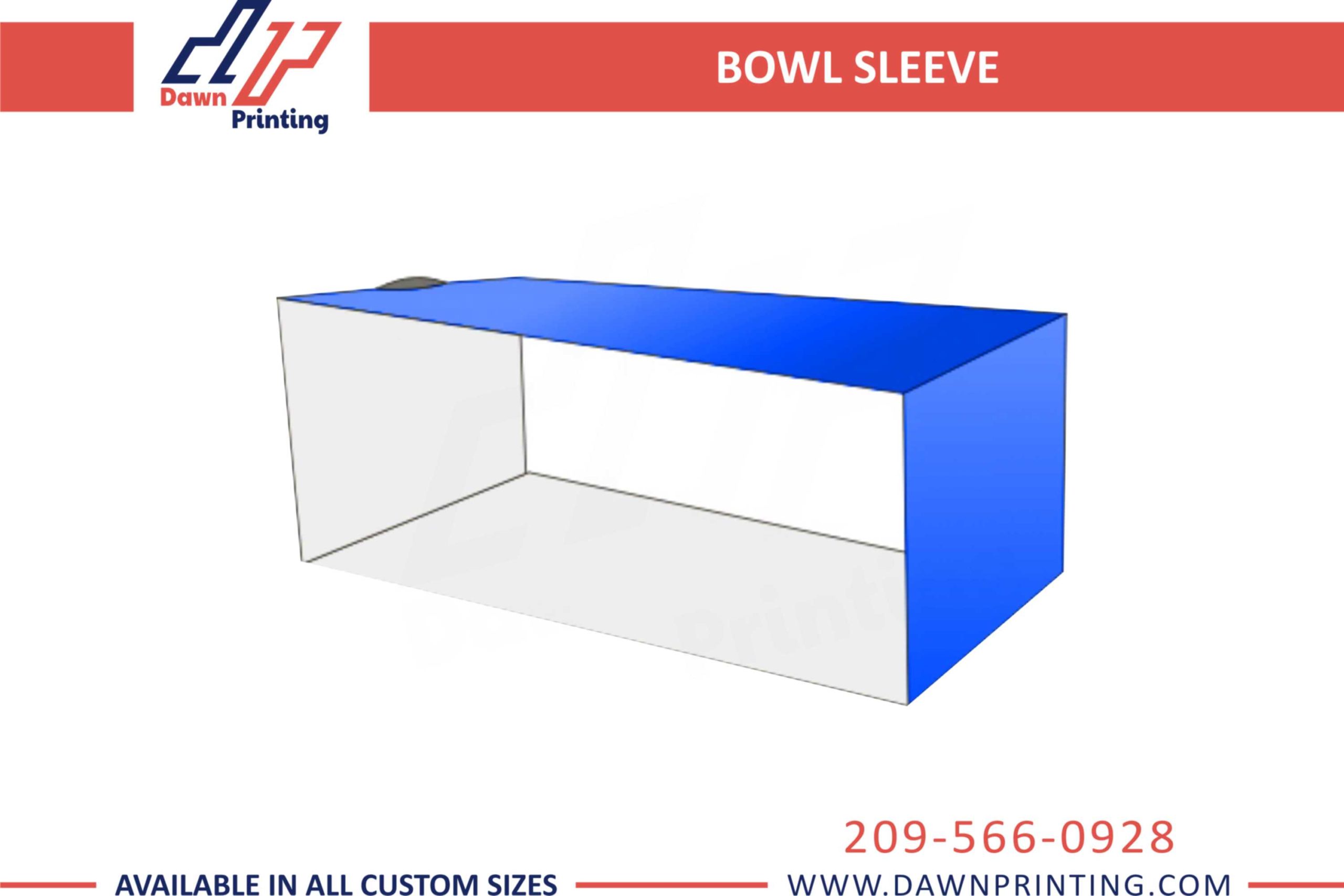 Custom Bowl Sleeve - Dawn Printing
