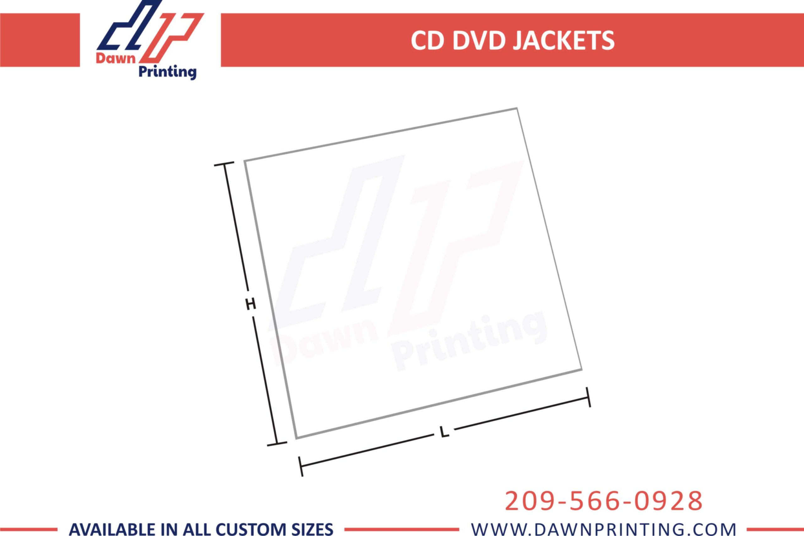 3D CD DVD Jackets - Dawn Printing