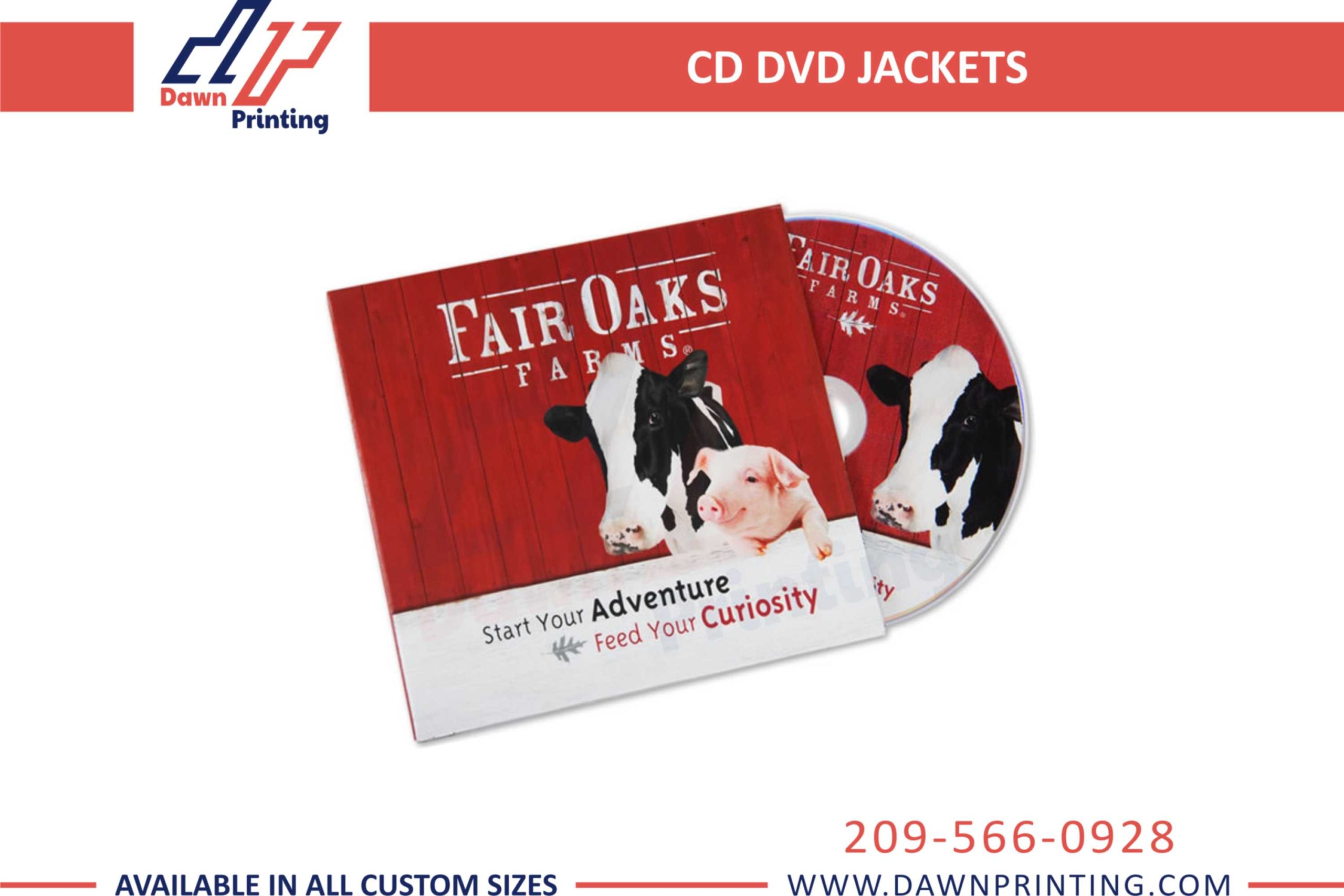 CD DVD Jackets in USA - Dawn Printing