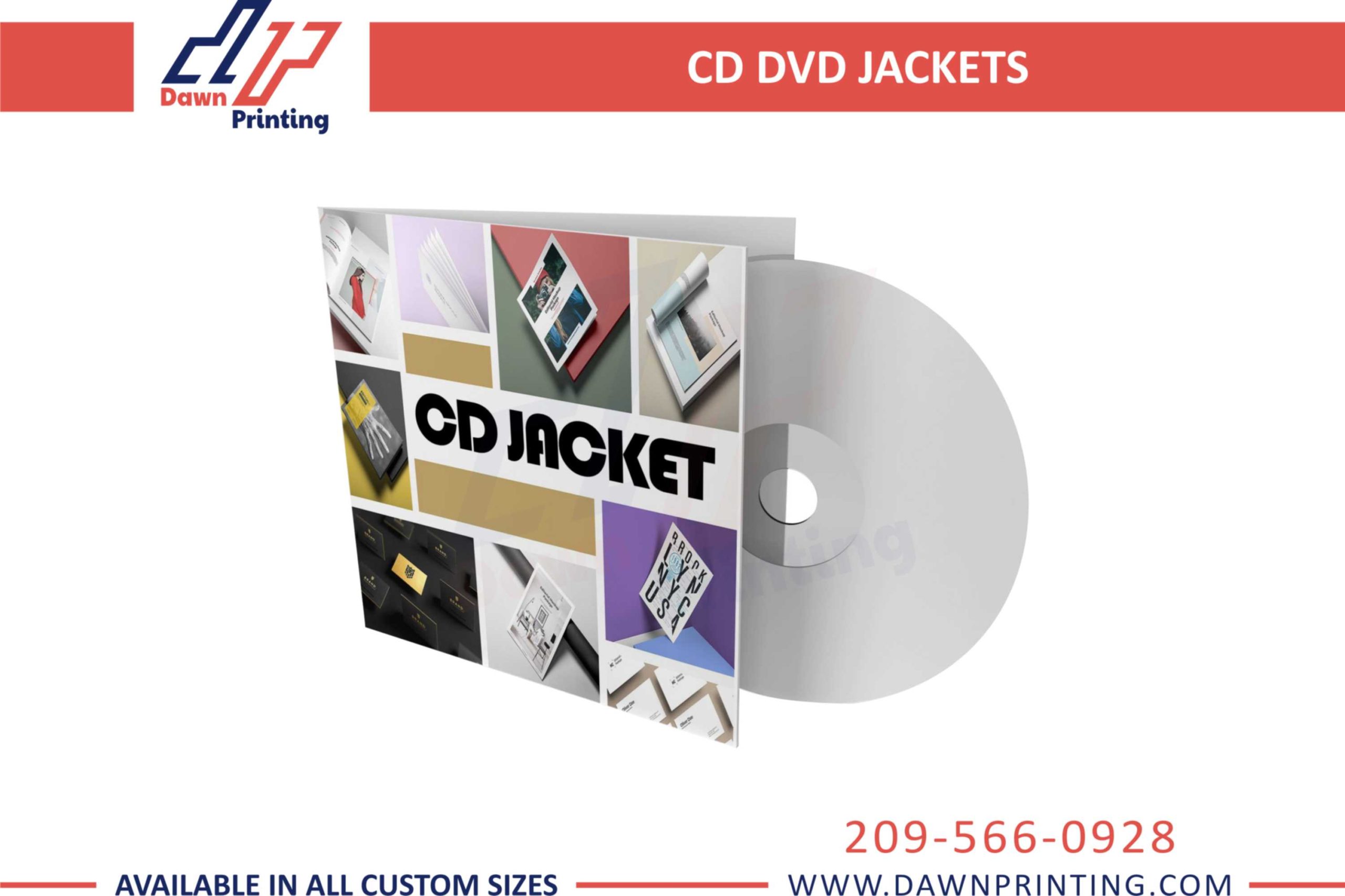 Dawn Printing - CD DVD Printed Jackets in USA