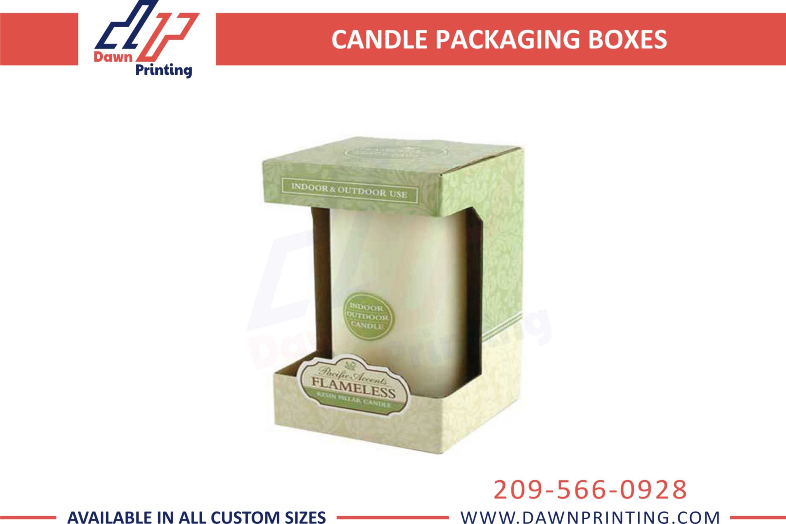 Candle Boxes in USA - Dawn Printing