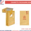 Custom Printed Cigarette Packaging Boxes with Gold Foiling - Dawn Printing