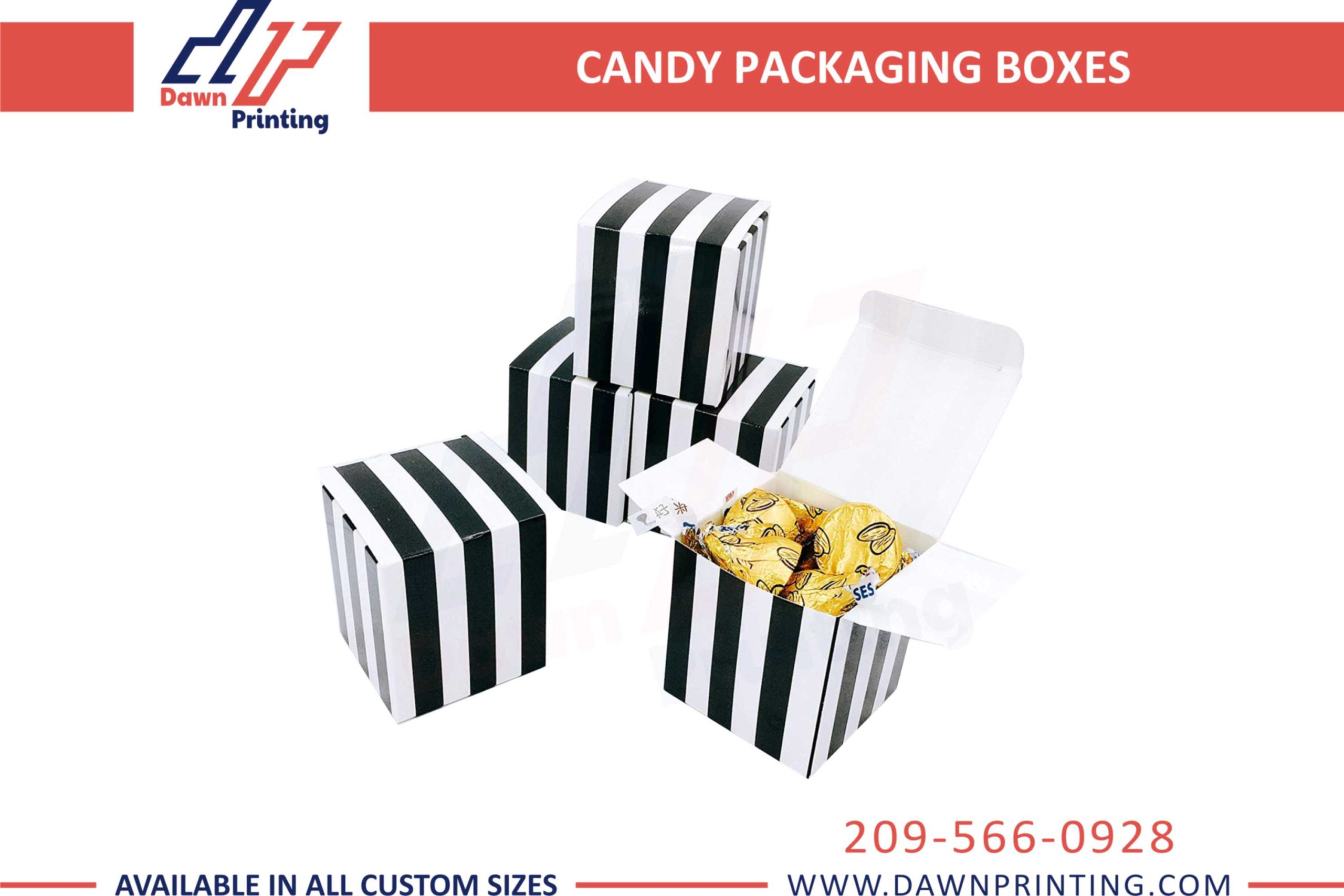 Candy Box With Clear Window- Dawn Printing