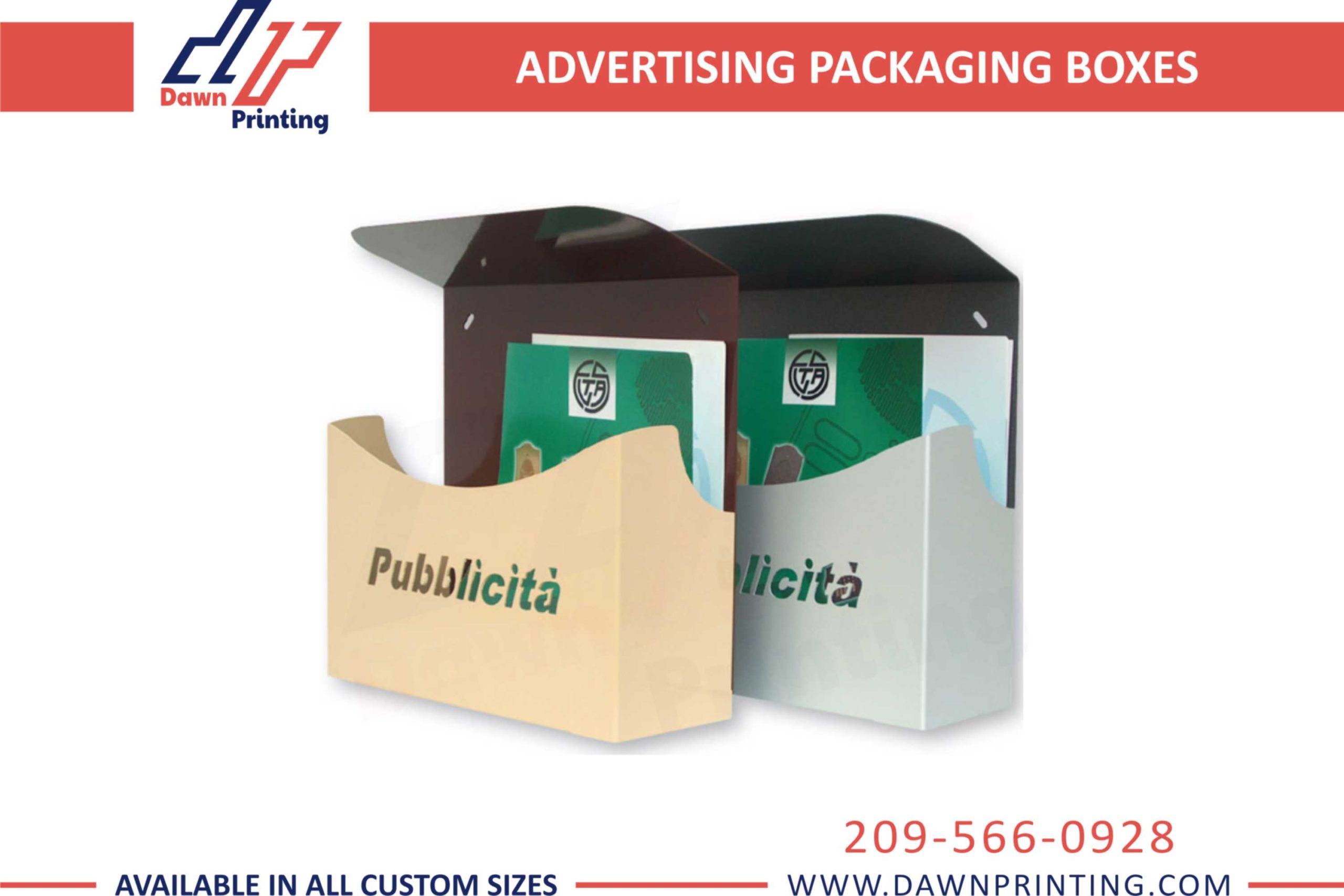 Advertising Packaging Design Boxes - Dawn Printing