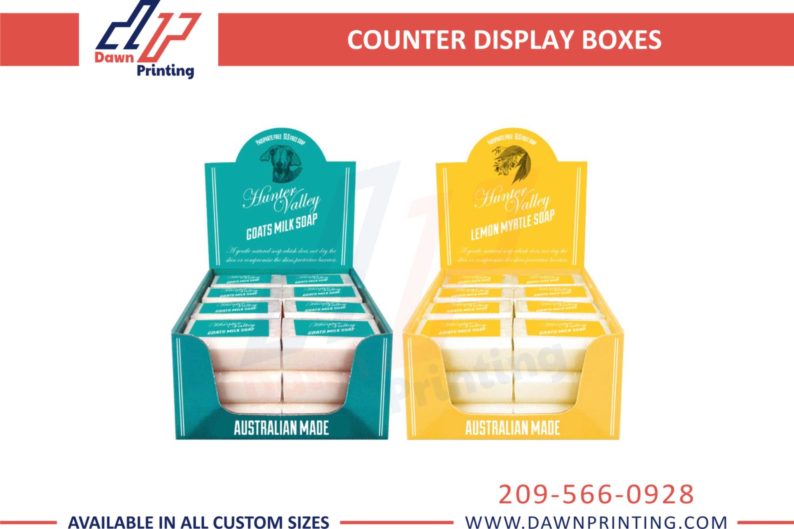 Tuck and Display Packaging Boxes - Dawn Printing