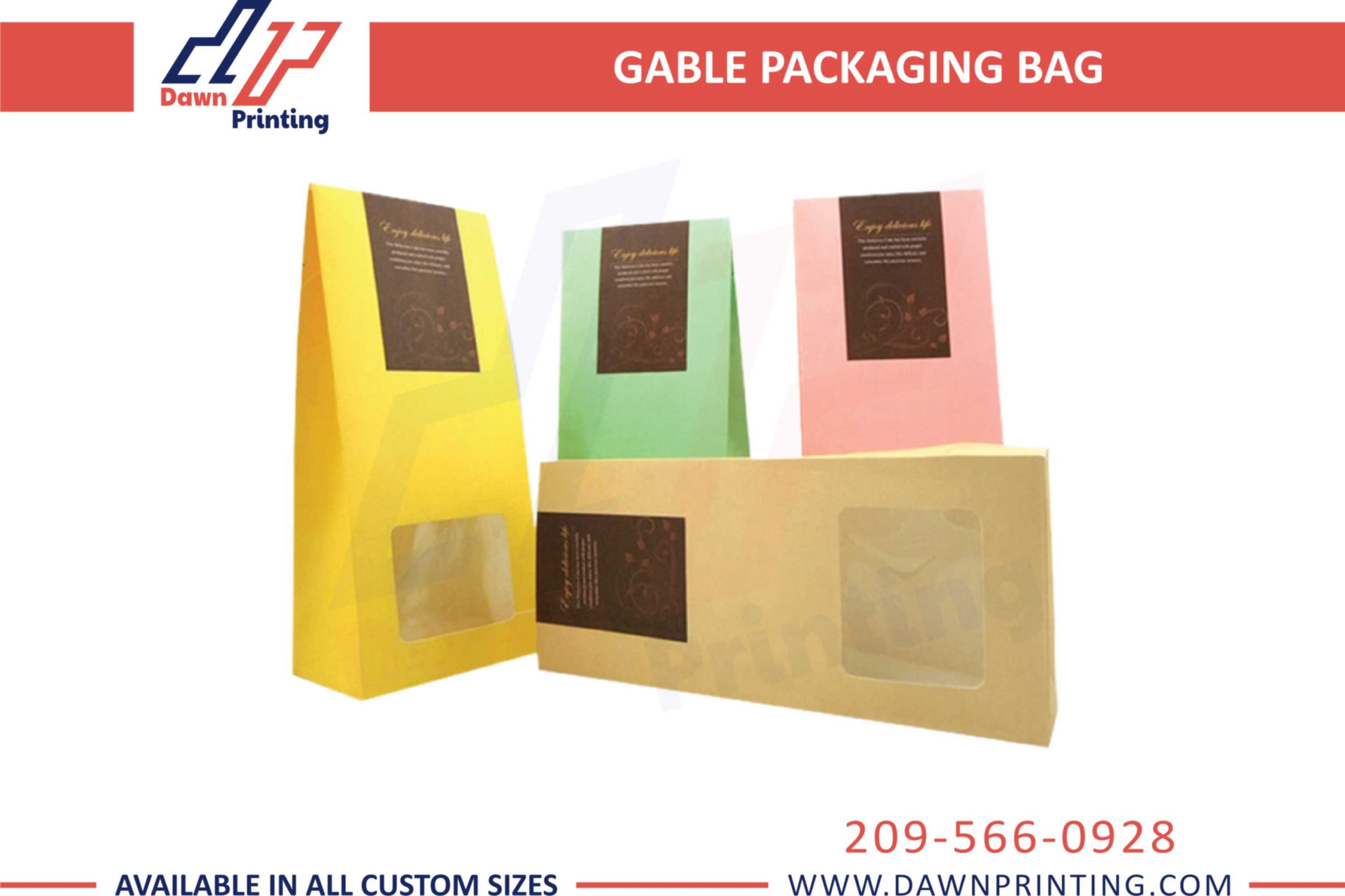 Gable Bag Boxes - Dawn Printing