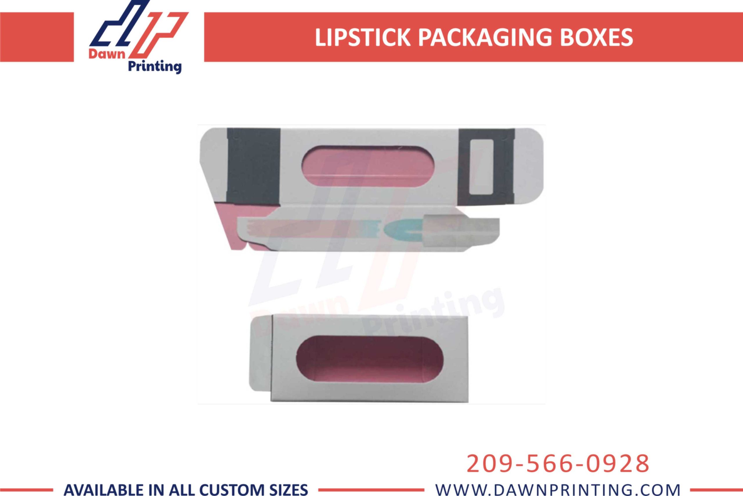 Custom Lipstick Boxes - Dawn Printing