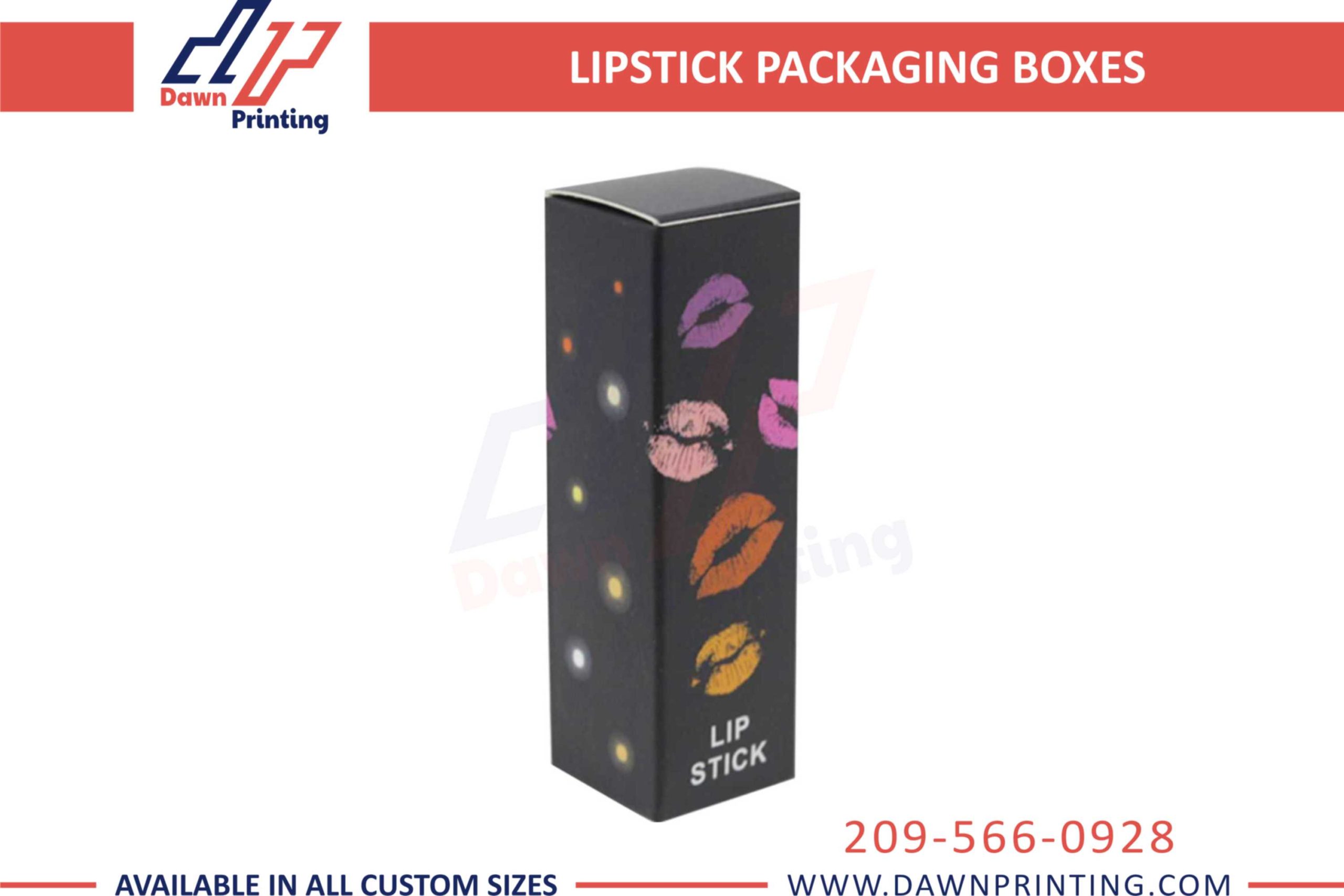 Custom Print Lipstick Design Box - Dawn Printing