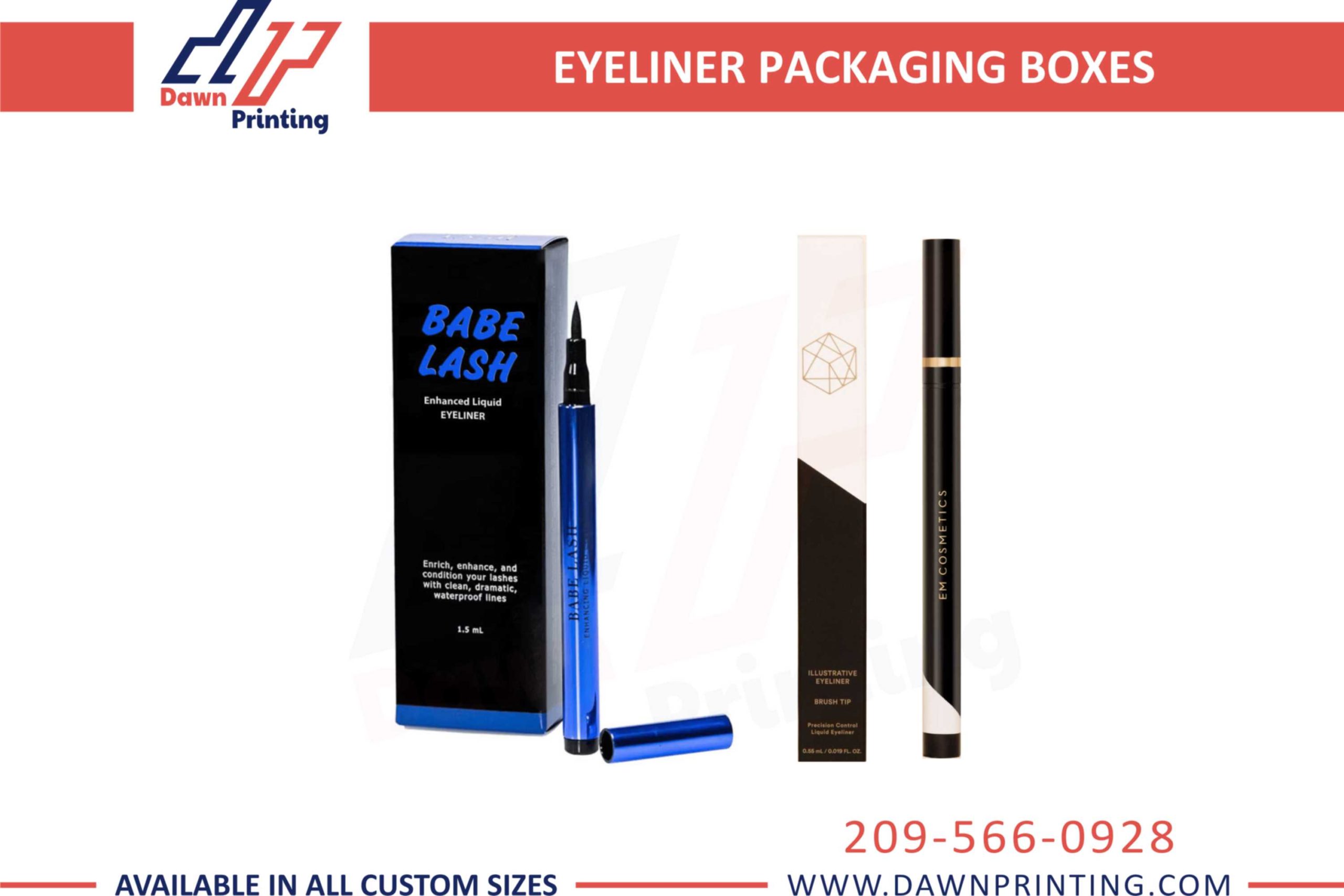 Eye Liner Display Carton - Dawn Printing