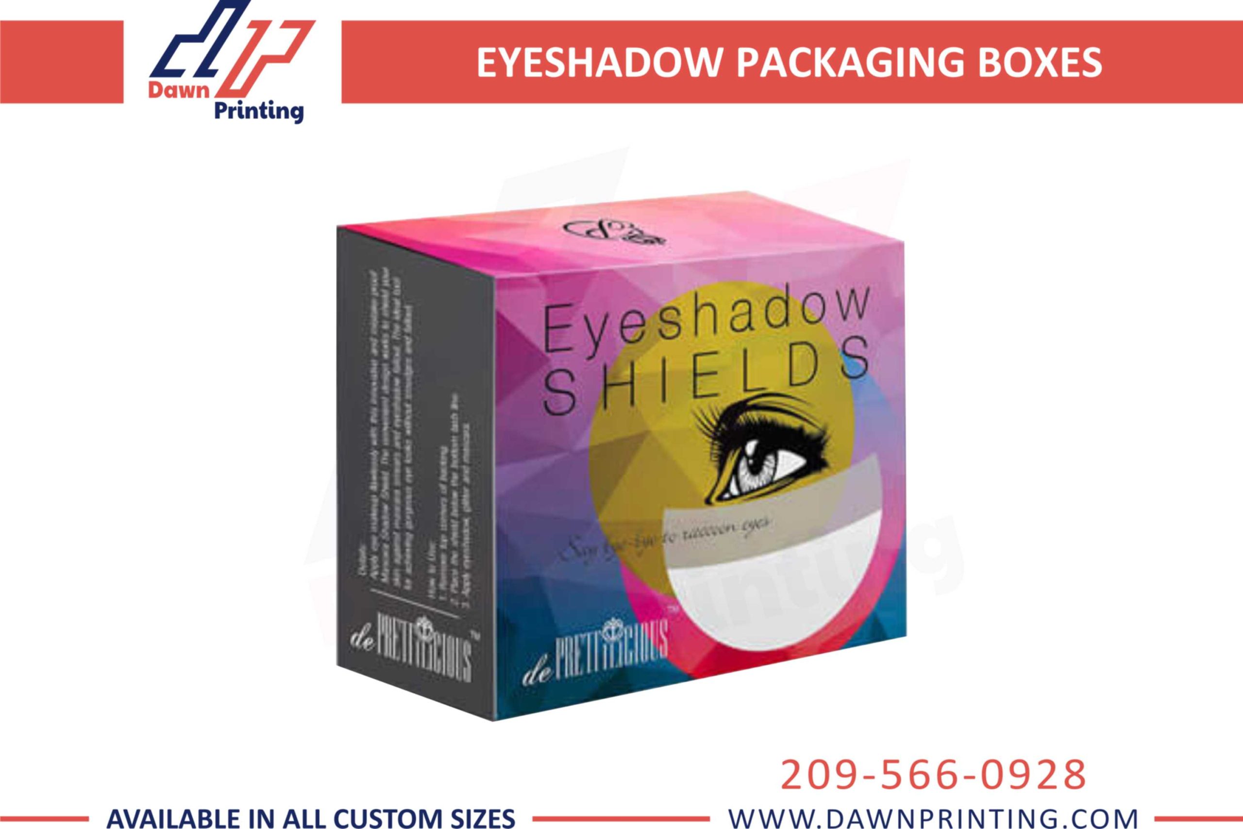 Dawn Printing - Eye Shadow Custom Print Boxes