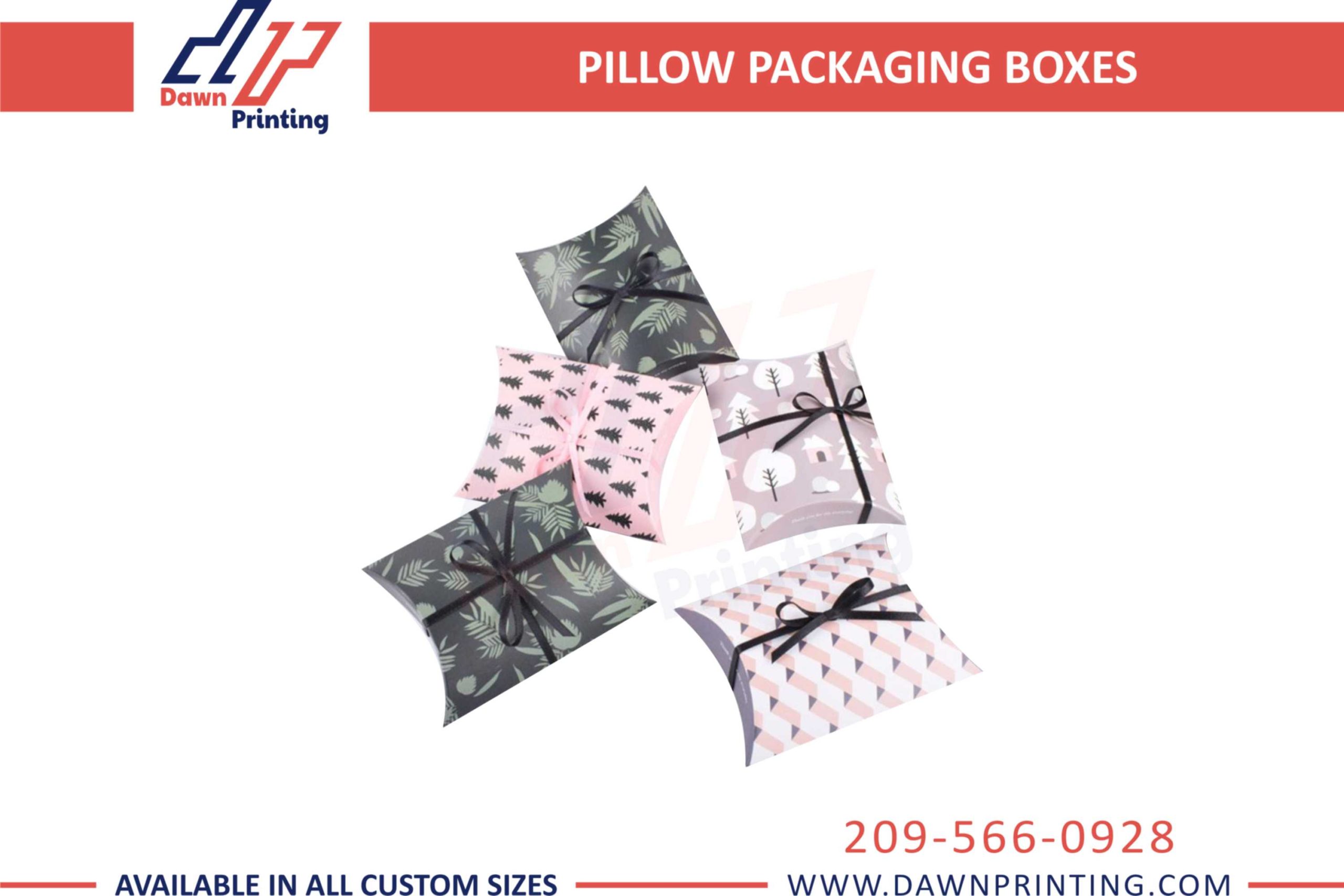 Dawn Printing - Custom Pillow Boxes