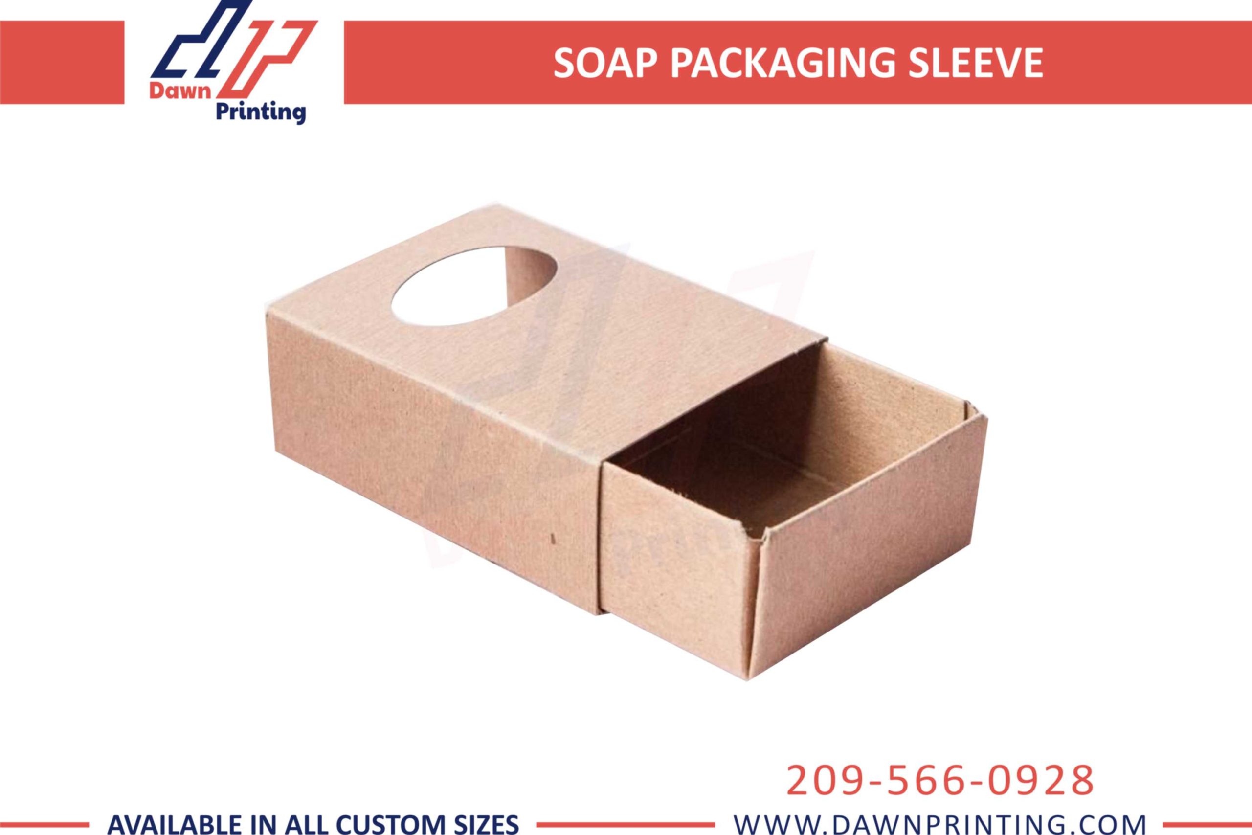 Custom Soap sleeve box - Dawn Printing
