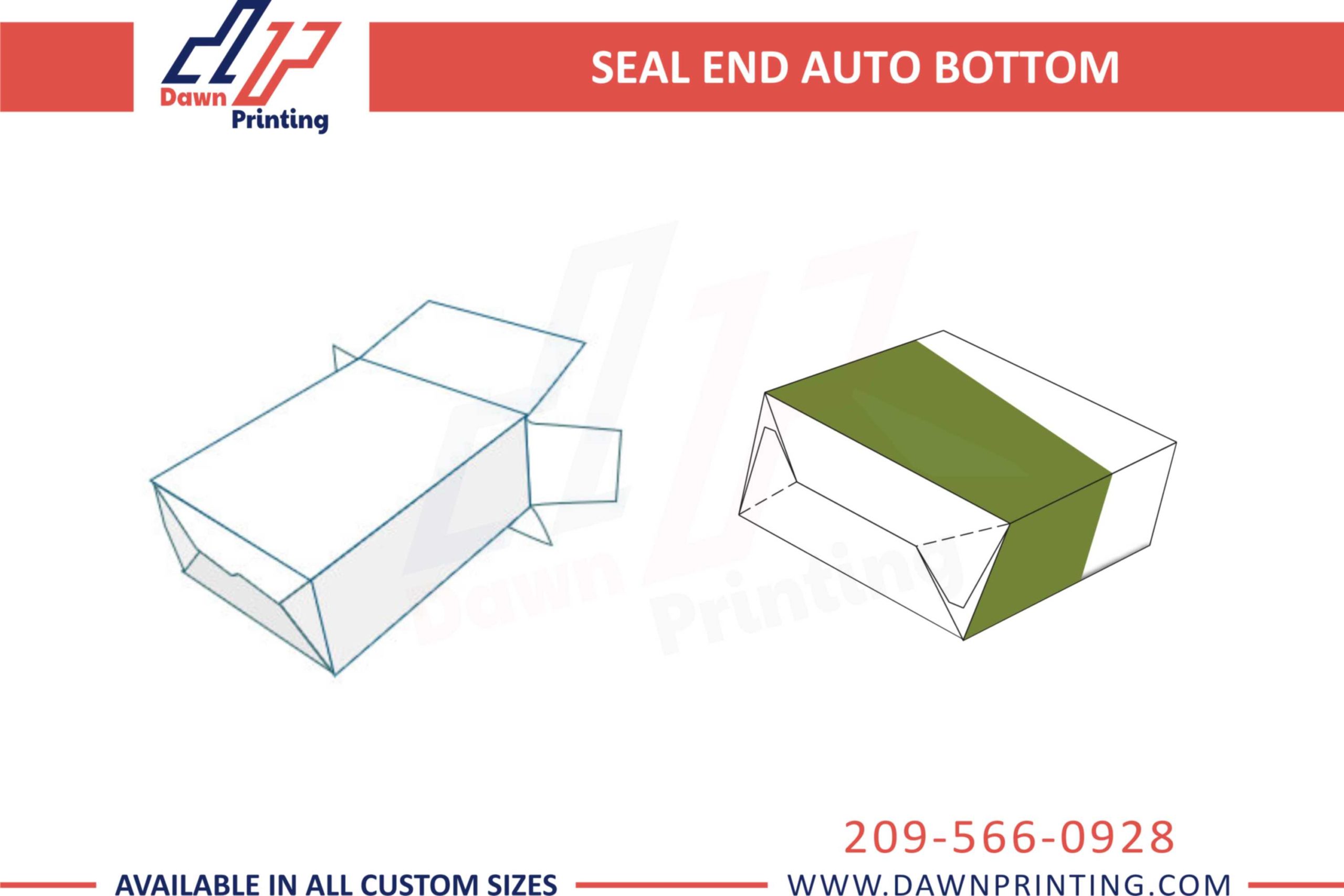 Dawn Printing - Custom Seal End Auto Bottom Boxes