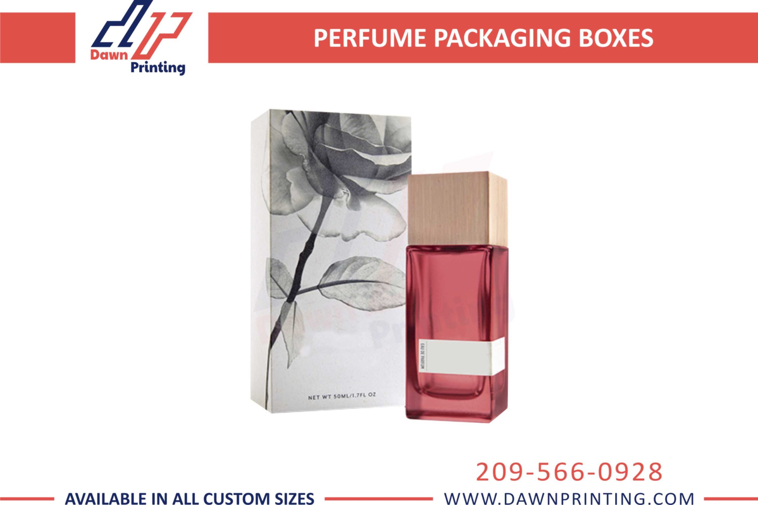 Custom Made Perfume box - Dawn Printing