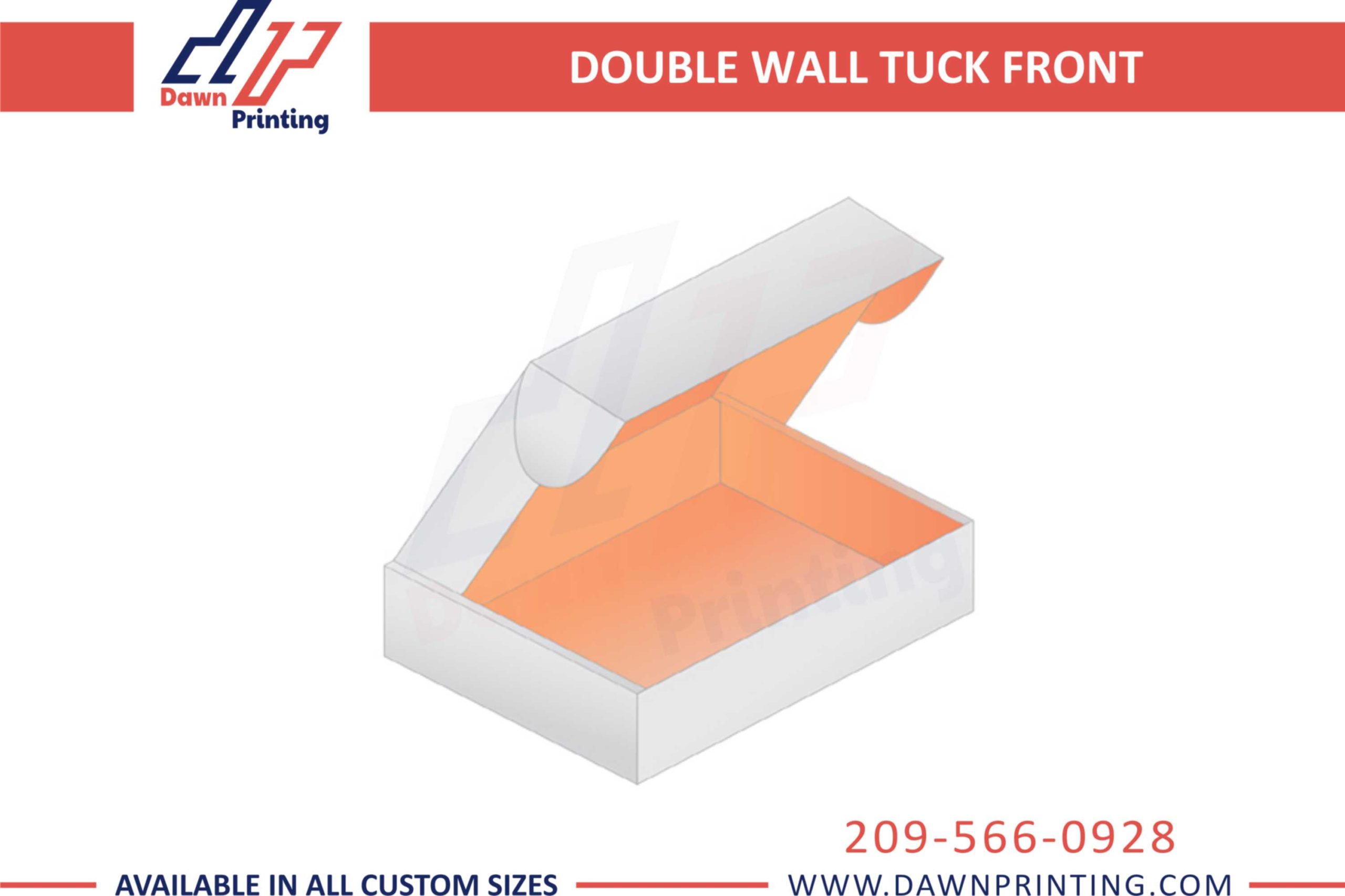 Double Wall Tuck Front Boxes - Danw Printing