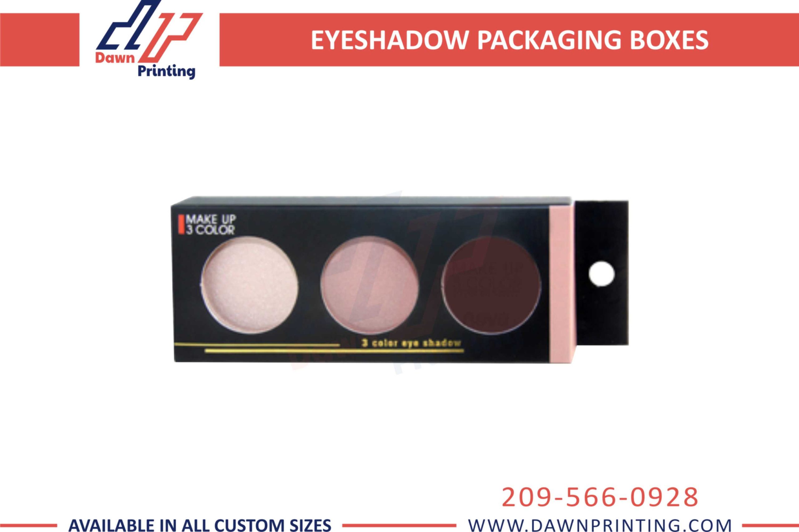 Custom Eye Shadow Boxes - Dawn Printing