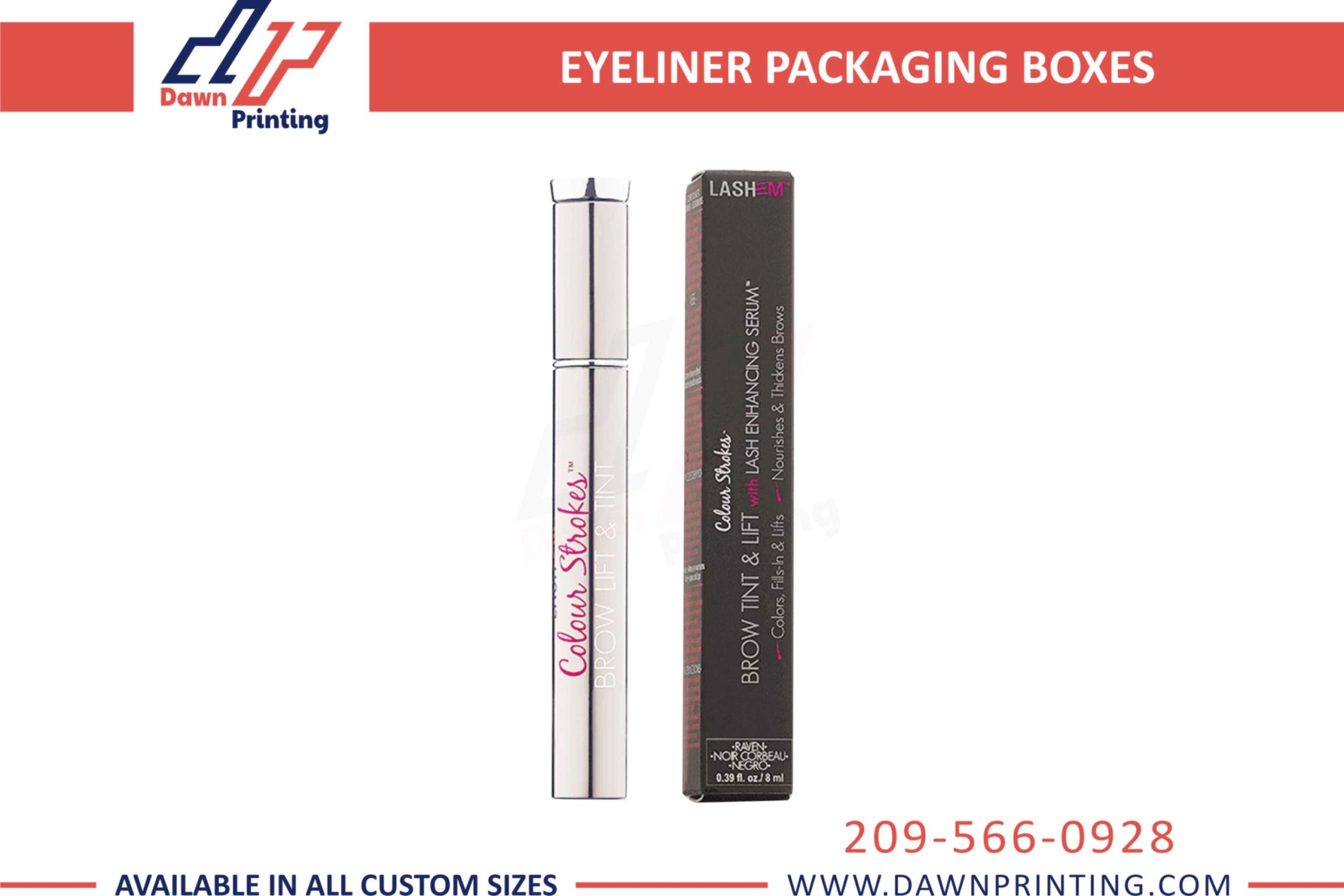 Eyeliner Packaging Boxes - Dawn Printing