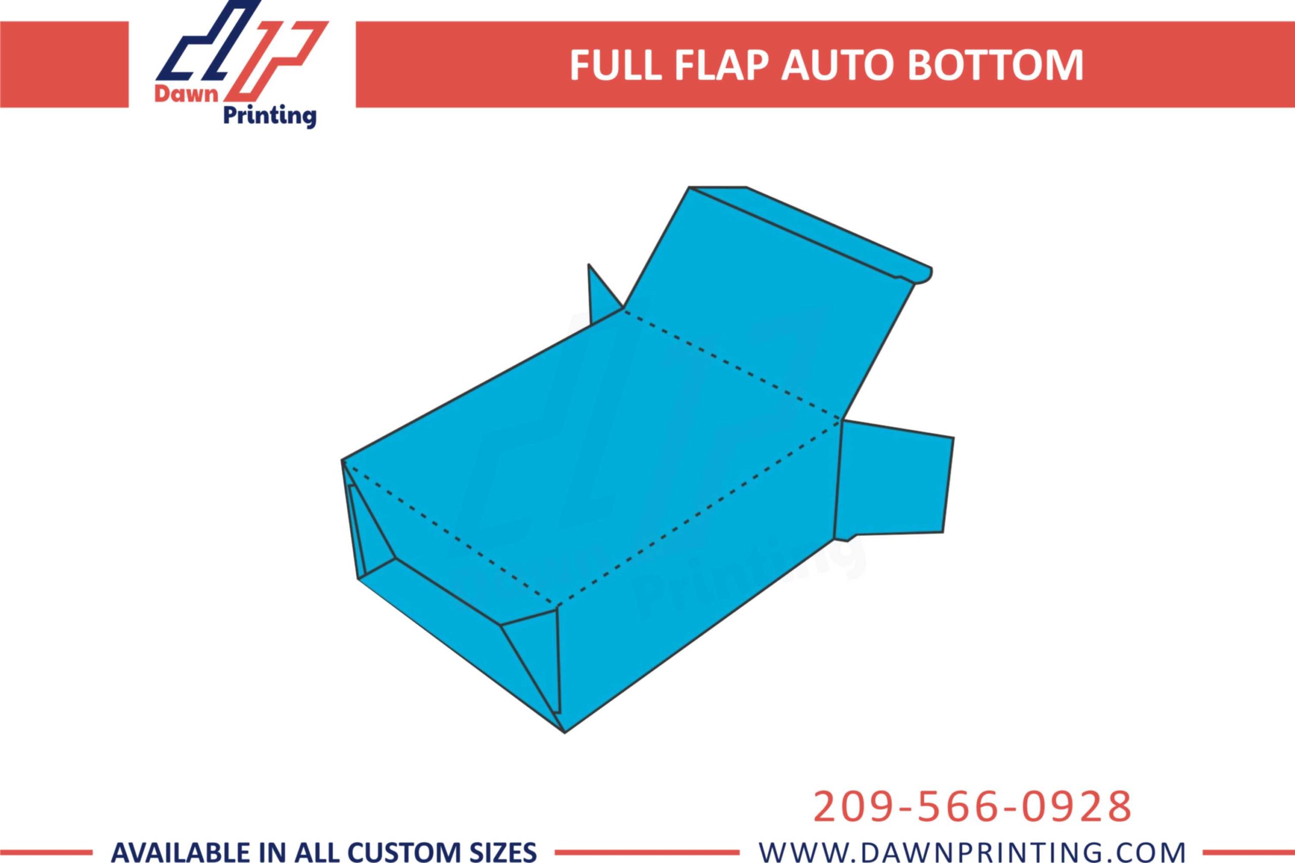 Full Flap Auto Bottom Packaging Boxes - Dawn Printing