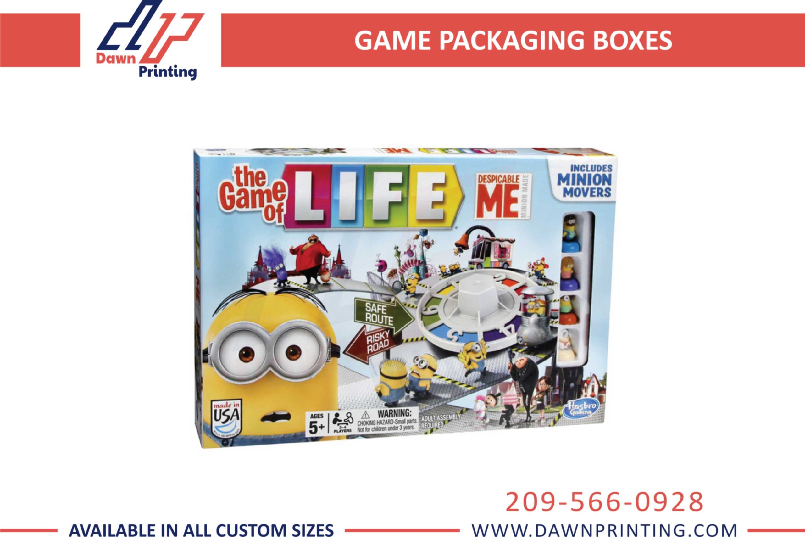 Game Packaging Boxes - Dawn Printing