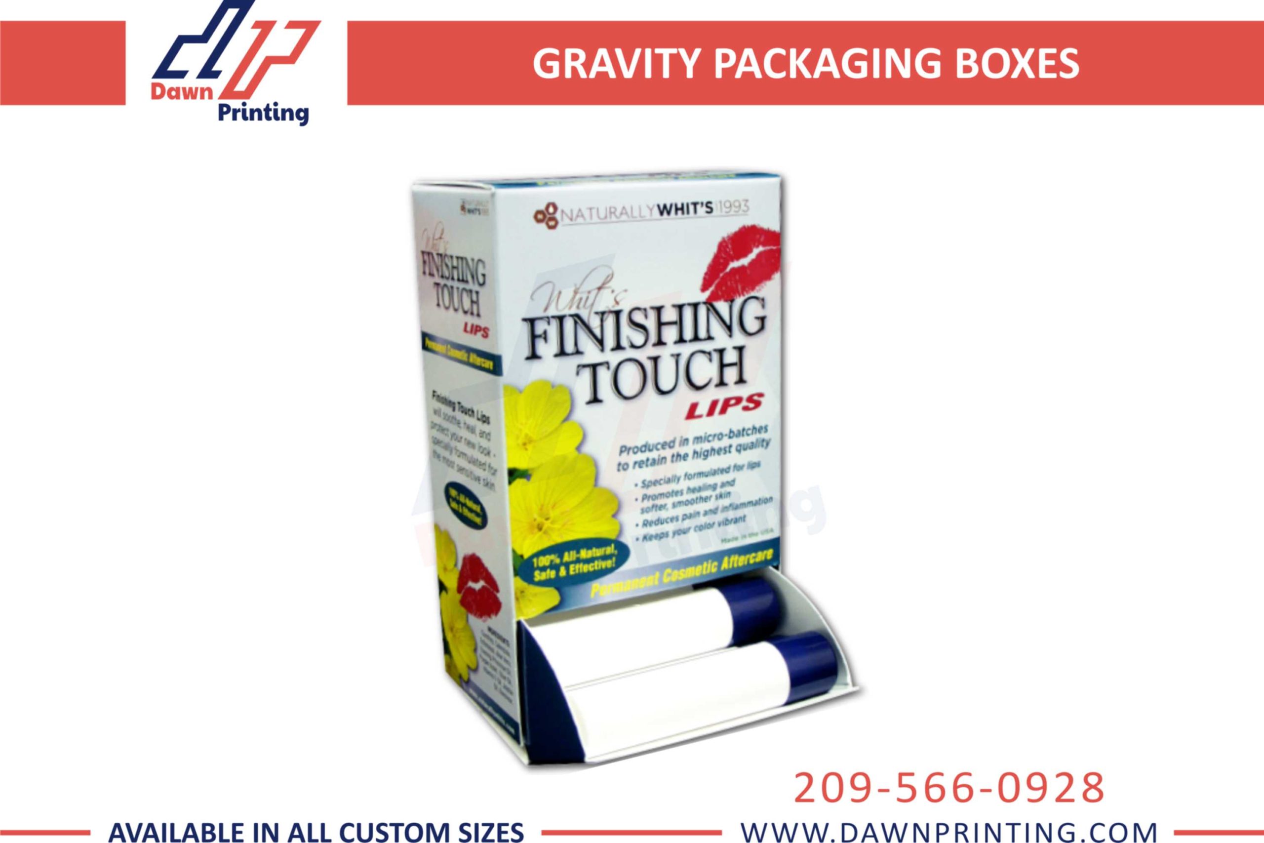 Custom Gravity Feed Boxes - Dawn Printing