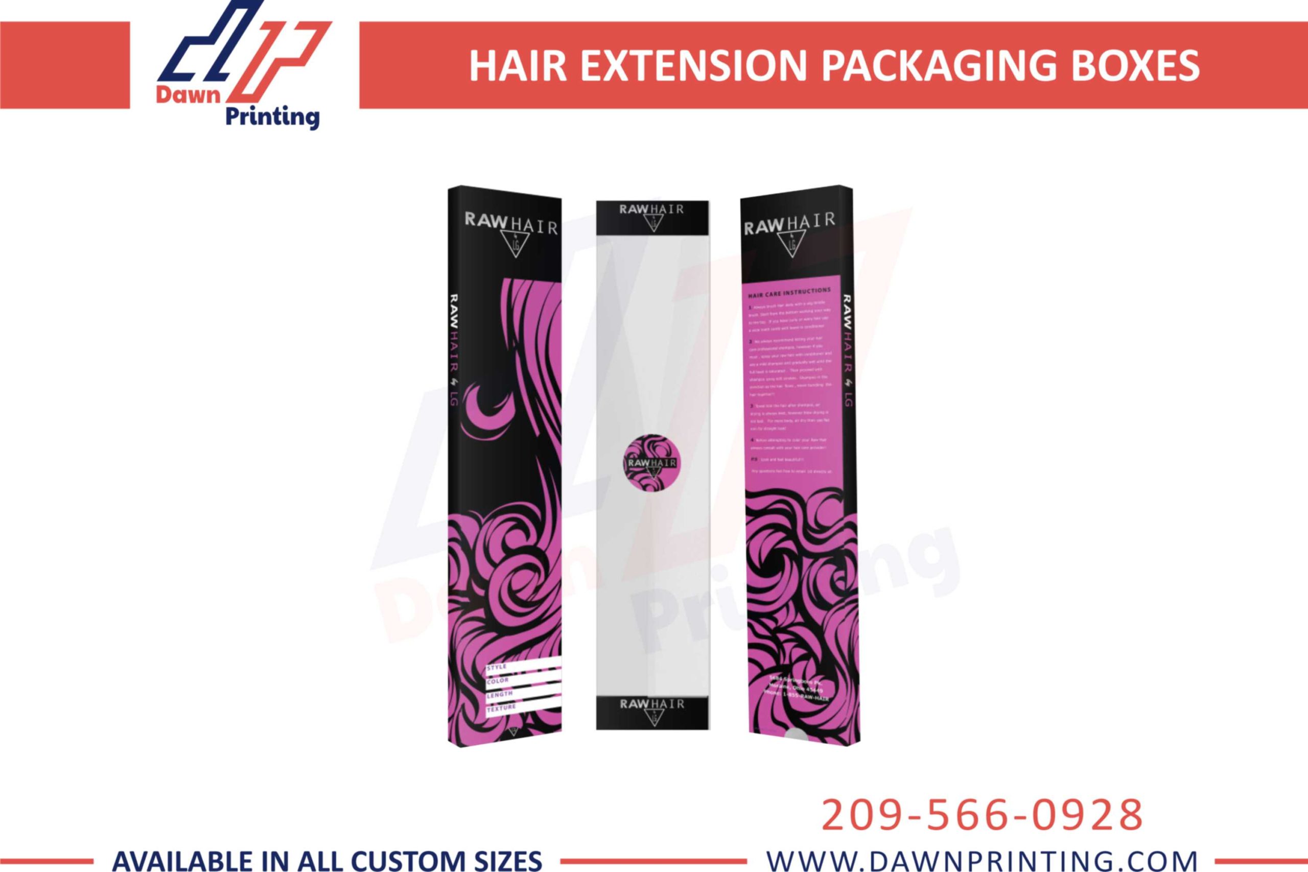 Dawn Printing - Hair Extension Boxes