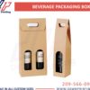 Beverage Packaging Boxes with clear Window - Dawn Printing