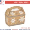 Printed Kraft Gable Boxes - Dawn Printing