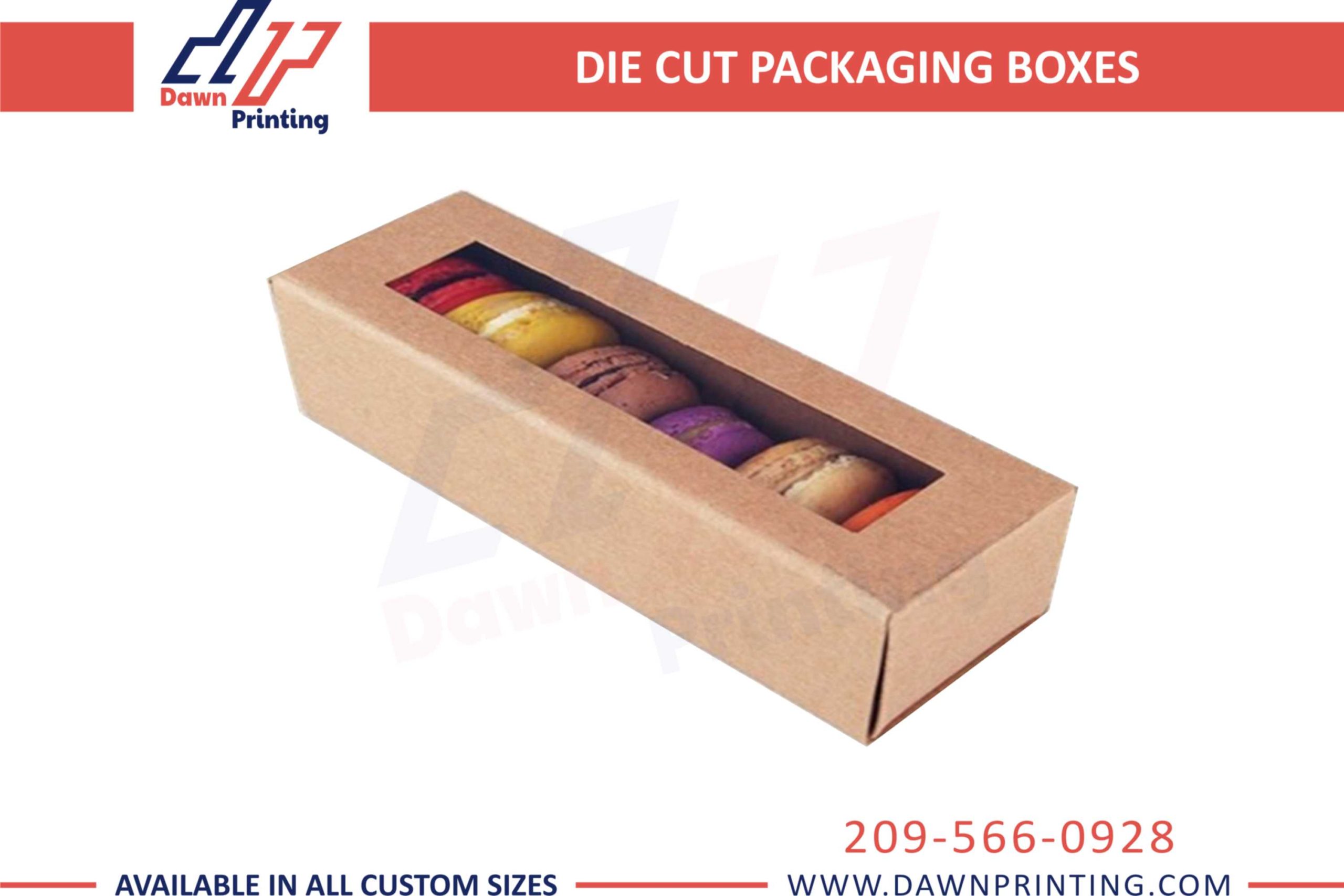 Kraft Boxes with Die Cut - Dawn Printing