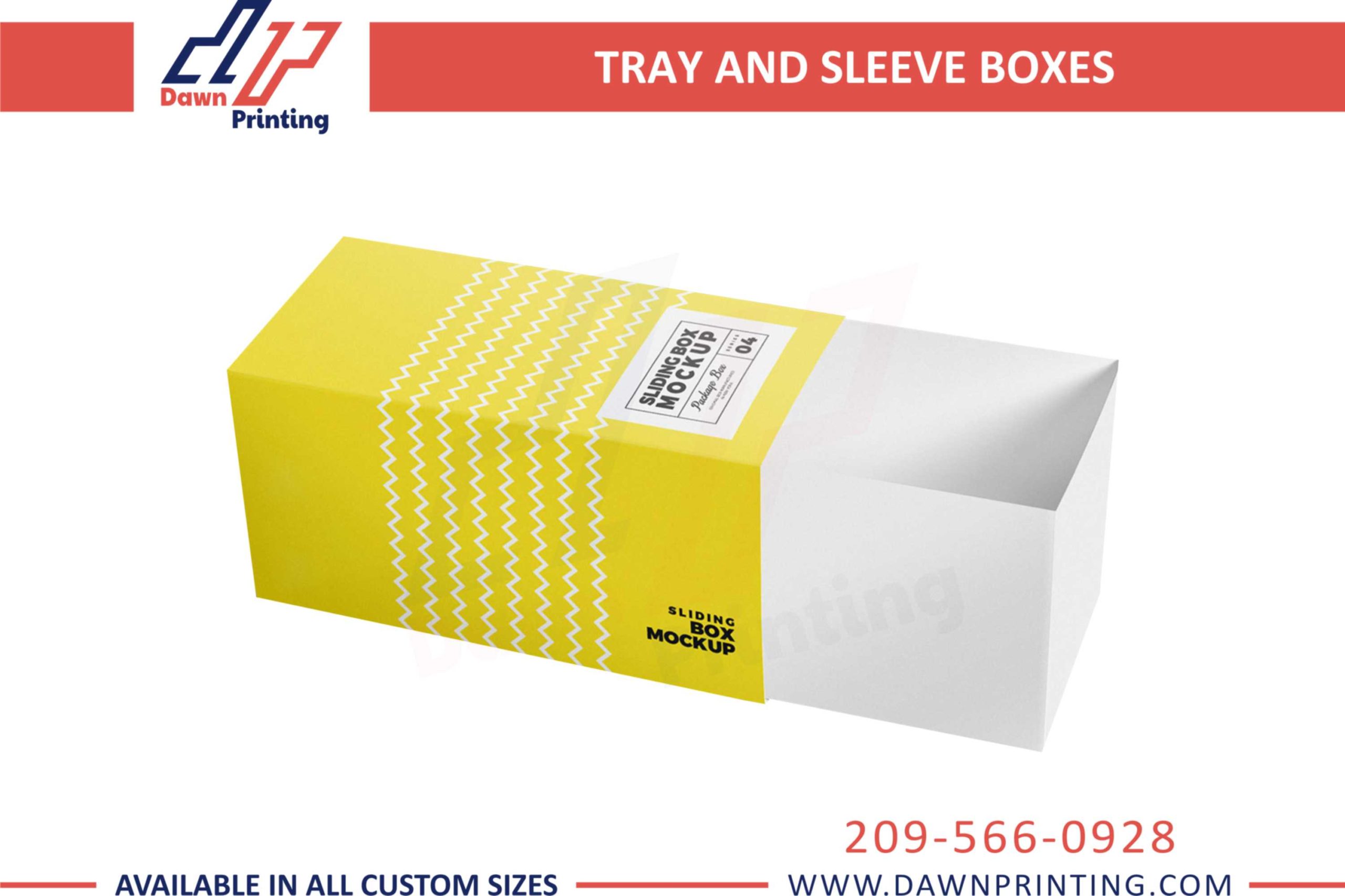 Match Box Sleeve and Tray Boxes - Dawn Printing