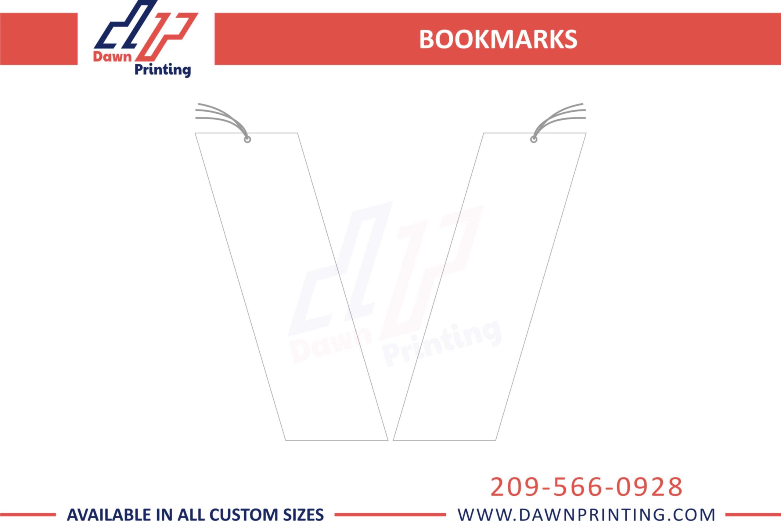 Bookmarks Templates - Dawn Printing