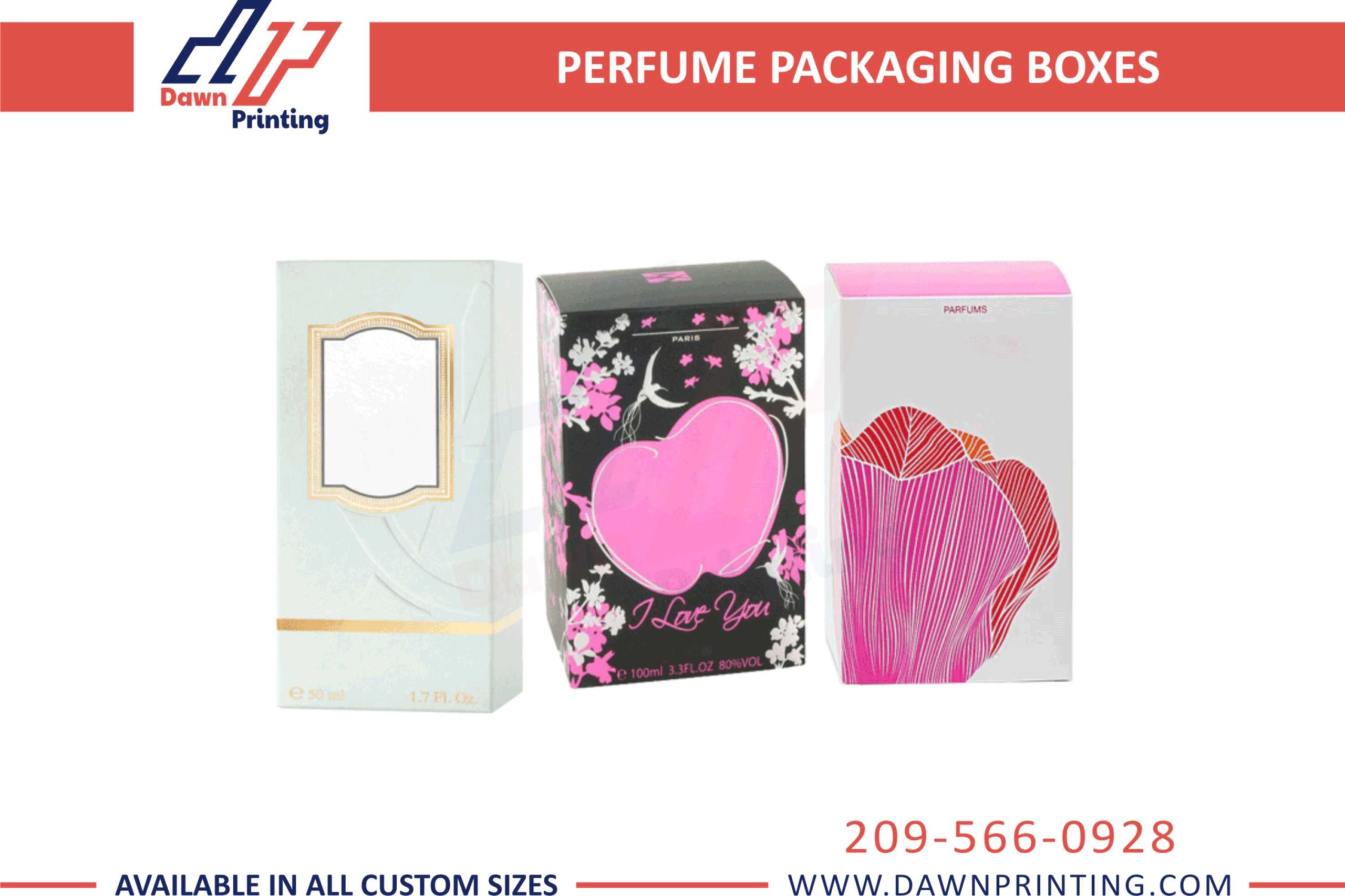 Custom Perfume Boxes - Dawn Printing