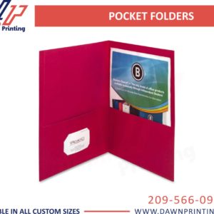 Custom Pocket Folders Printing - Wholesale Pocket Folders - DP