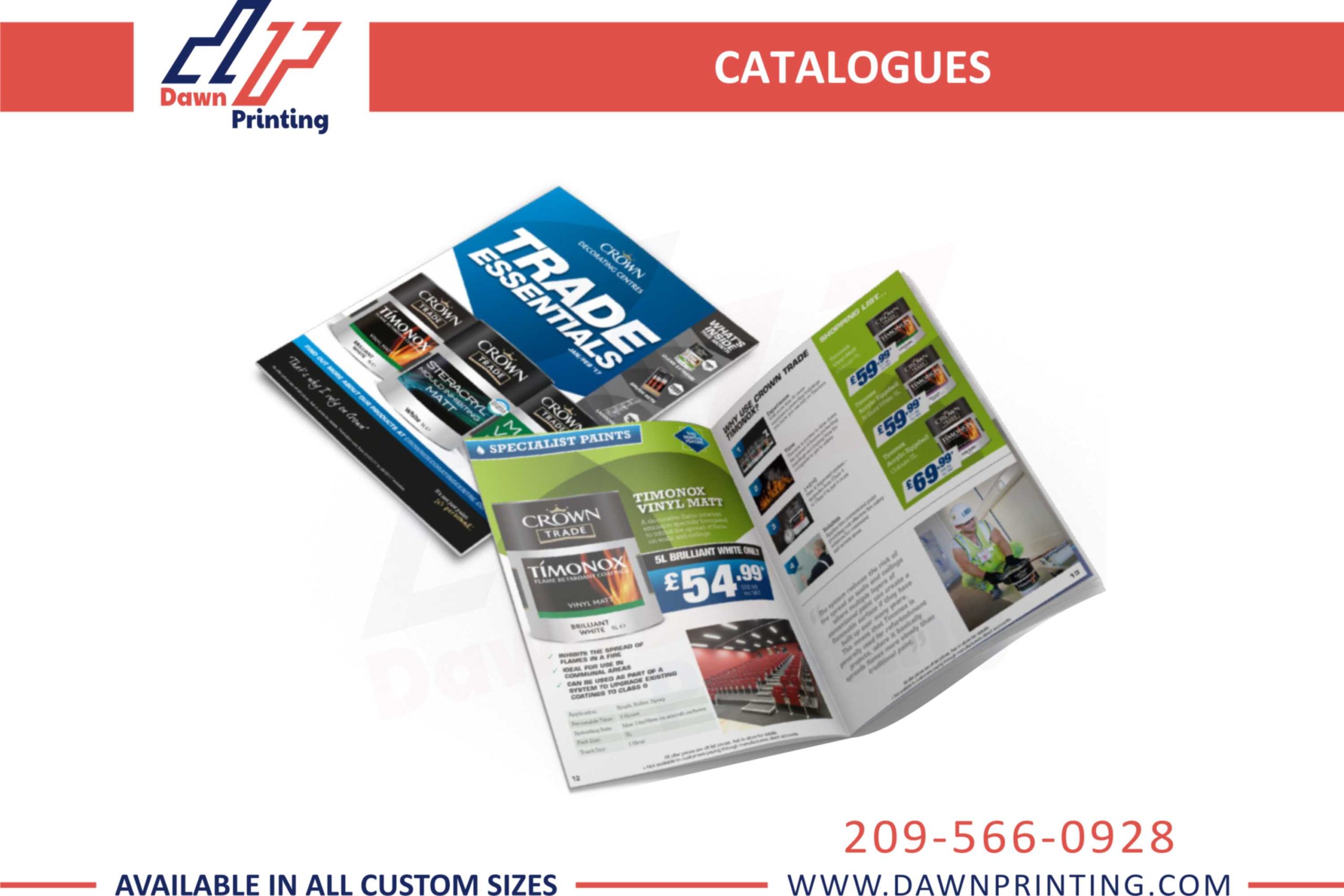 Custom Products Design Catalogues - Dawn Printing