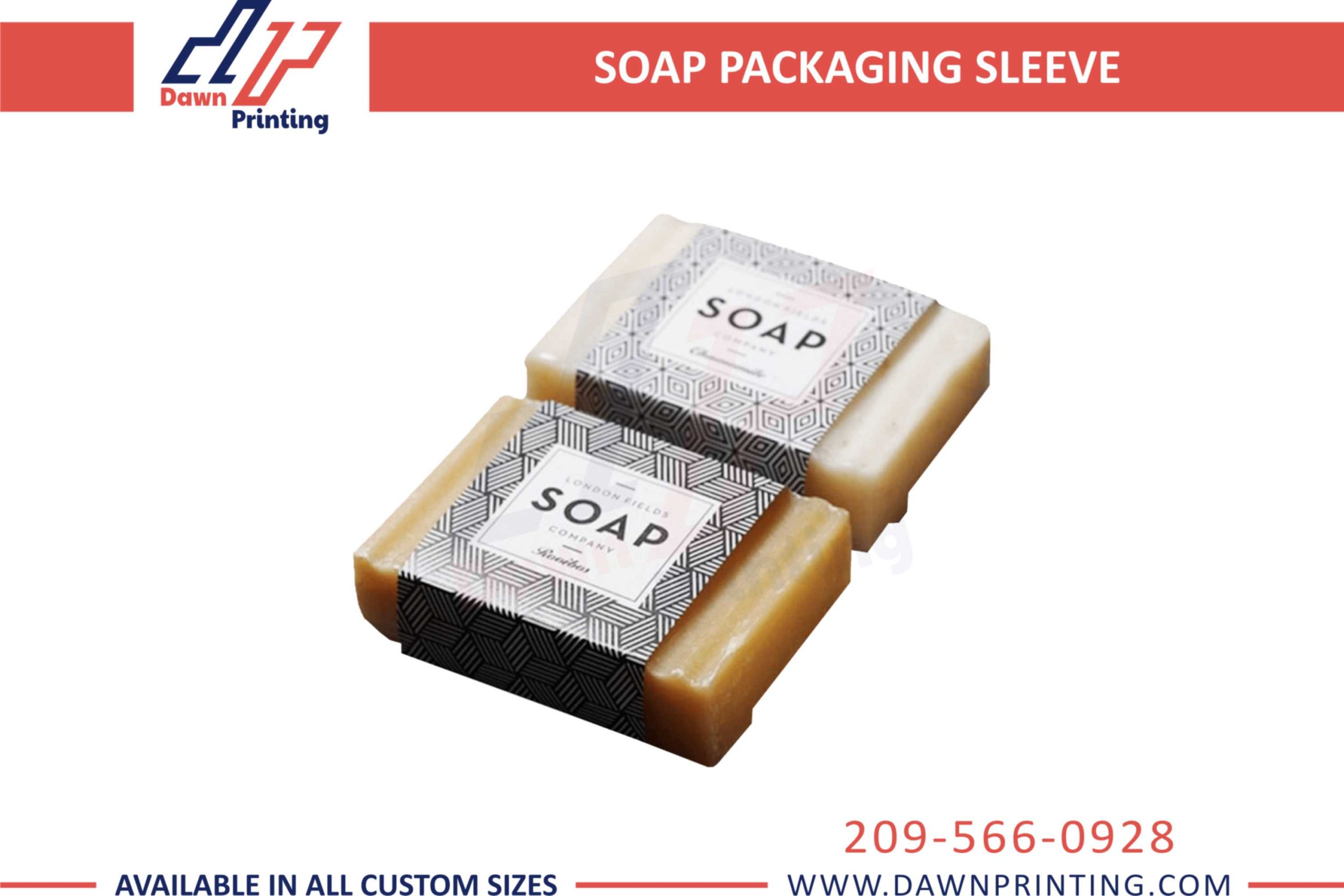 Custom Soap Sleeve Packaging Box - Dawn Printing