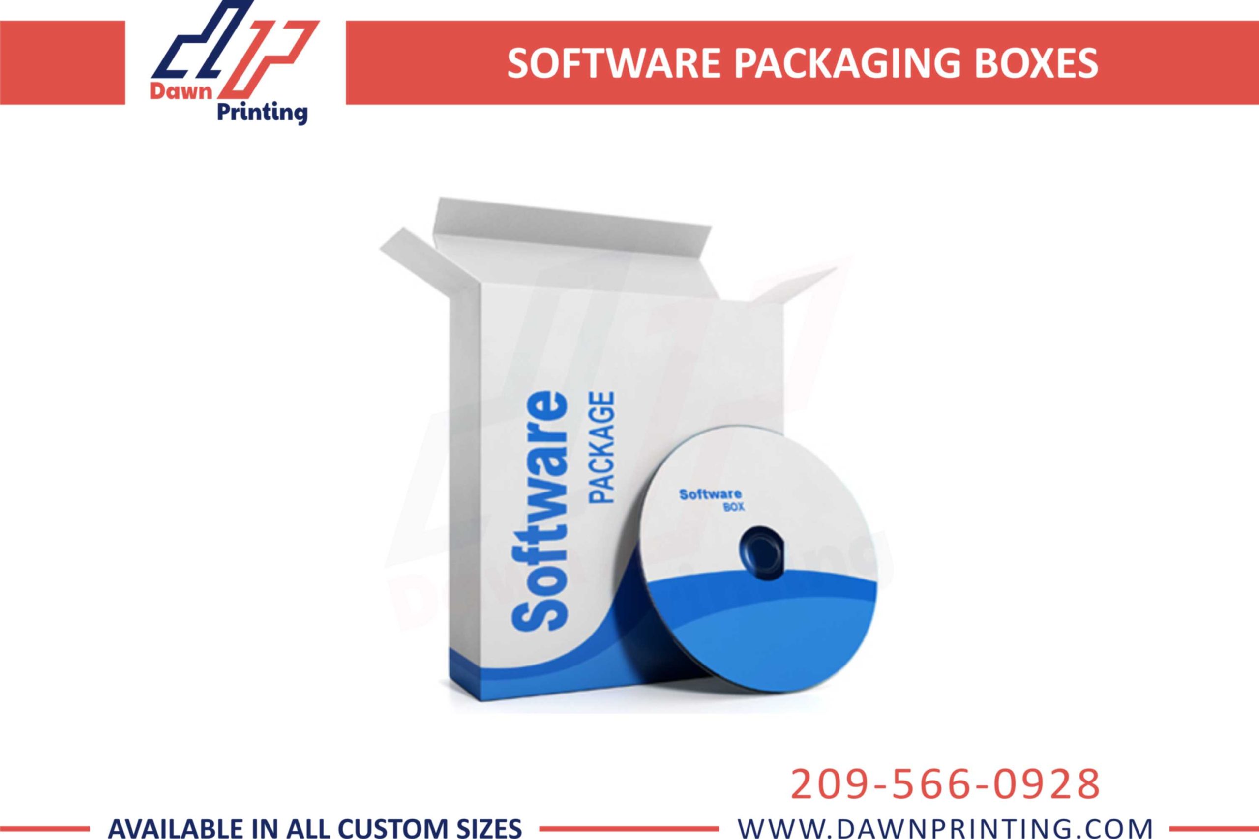 Software Packaging & Printing Boxes - Dawn Printing
