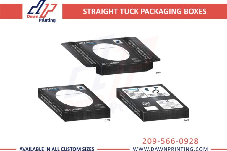 Custom Tuck Top Boxes | Straight Tuck End Boxes | Dawn Printing
