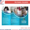 Tri Panel Folders at Wholesale - Dawn Printing