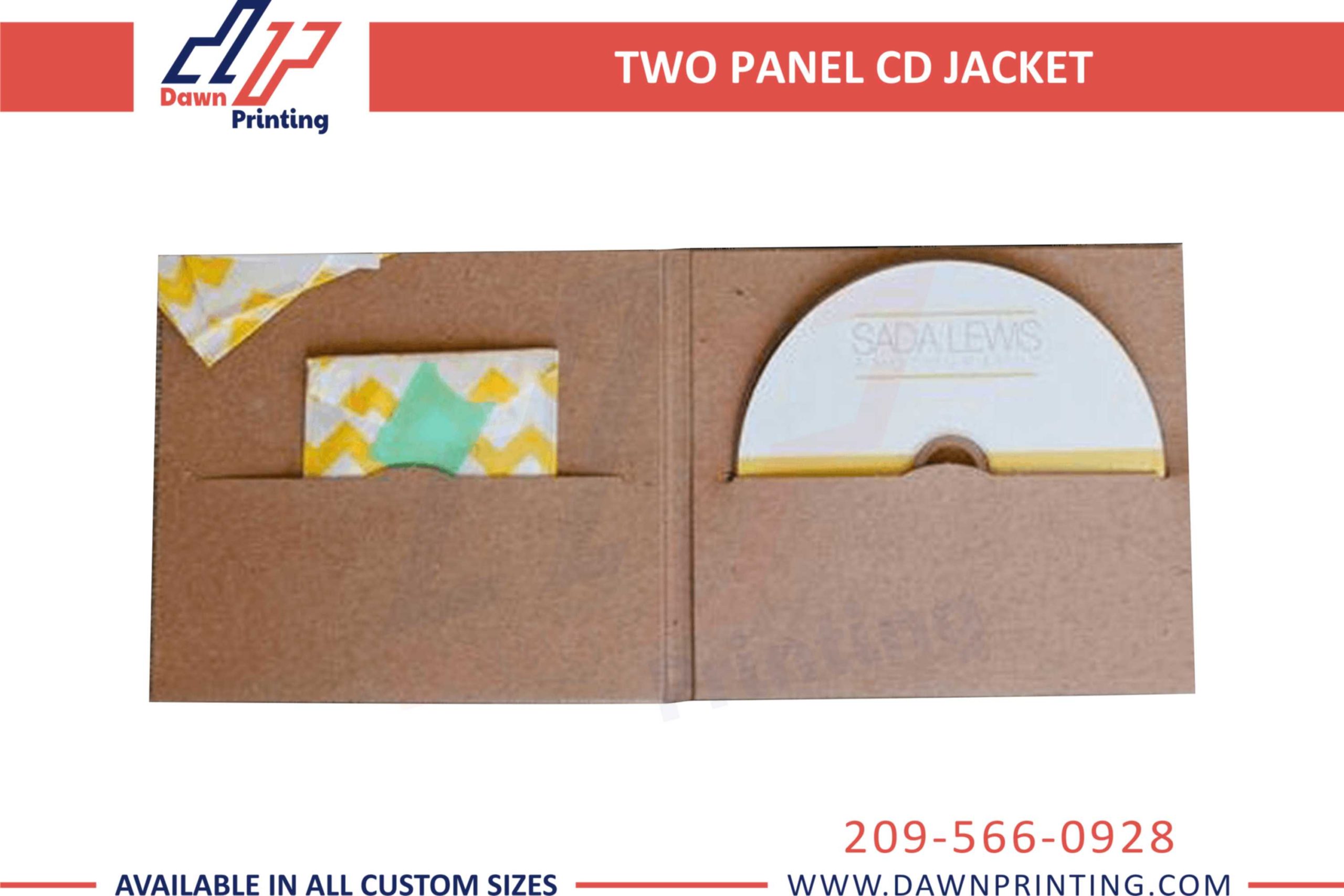 Two Panel DVD Packaging Jackets - Dawn Printing