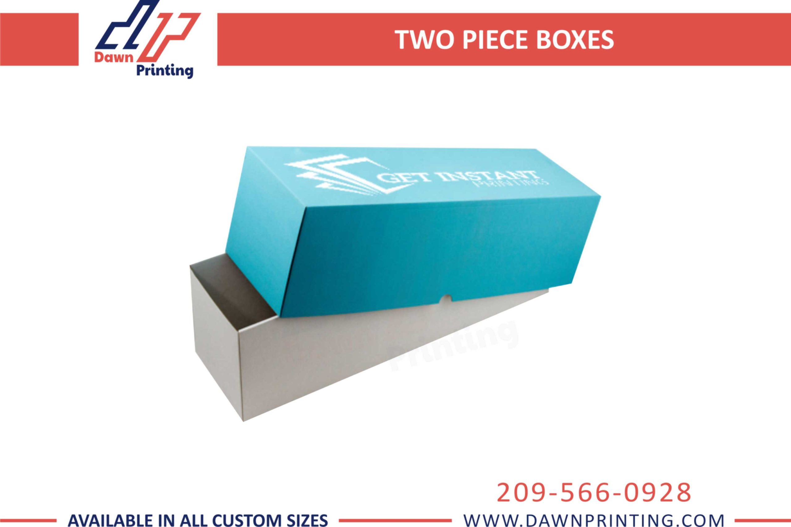 Two Piece Boxes - Dawn Printing