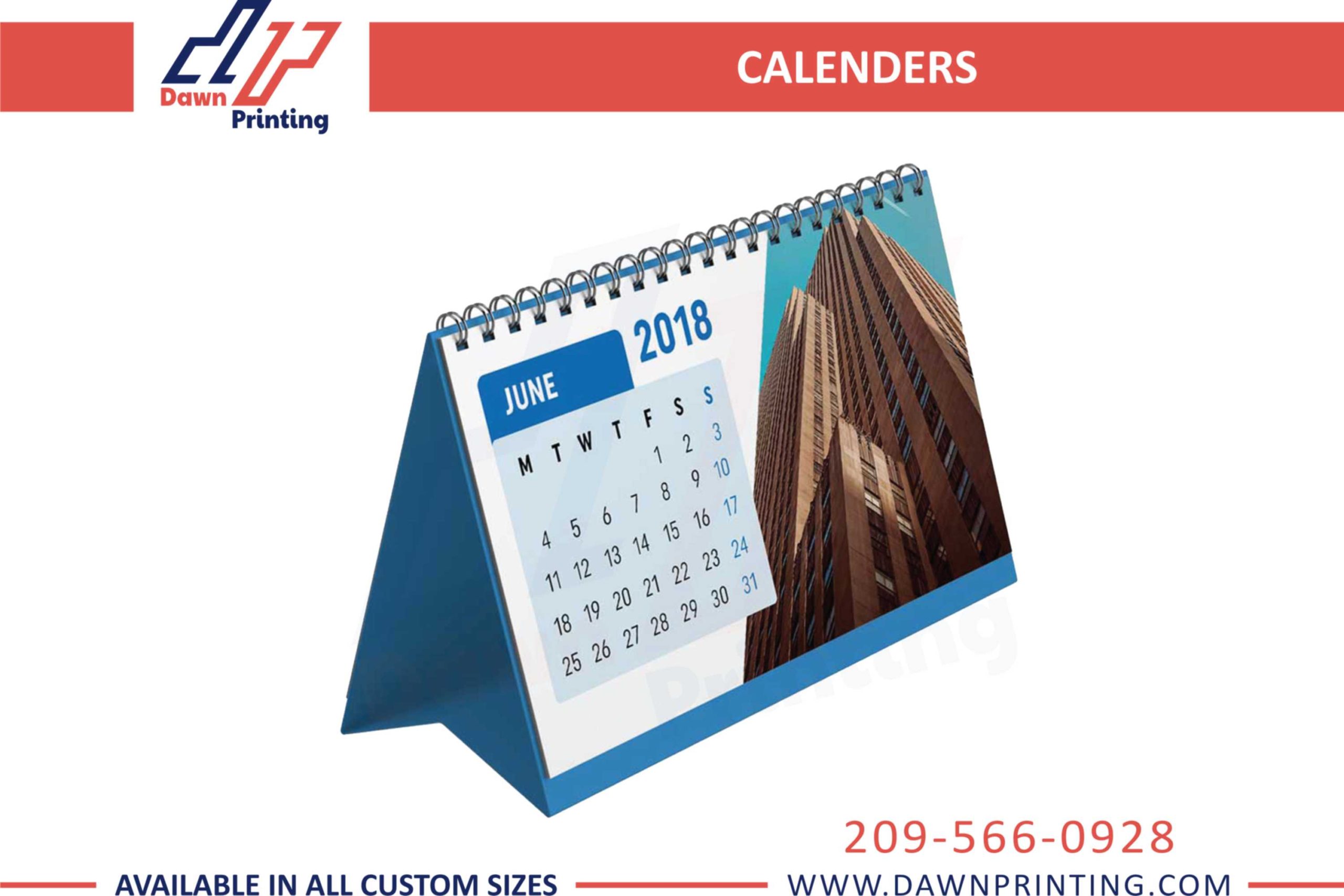 Custom Wall Calenders - Dawn Printing