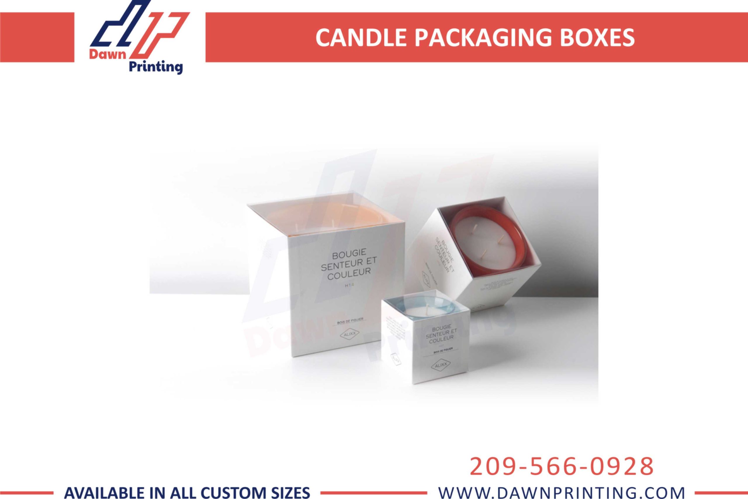 Pyramid Candle Boxes  Custom Pyramid Candle Packaging Boxes