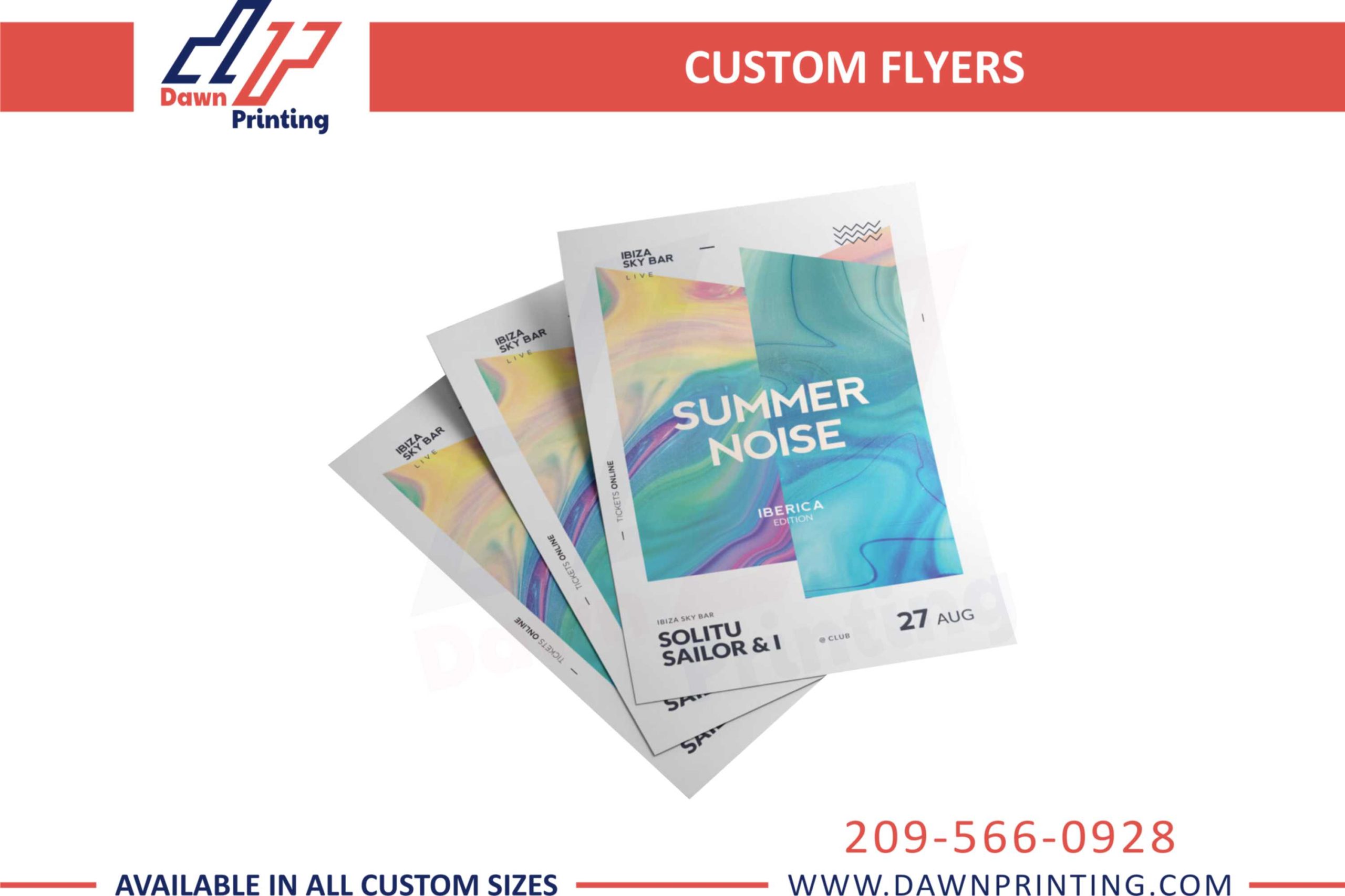 Wholesale Customized Flyers - Dawn Printing