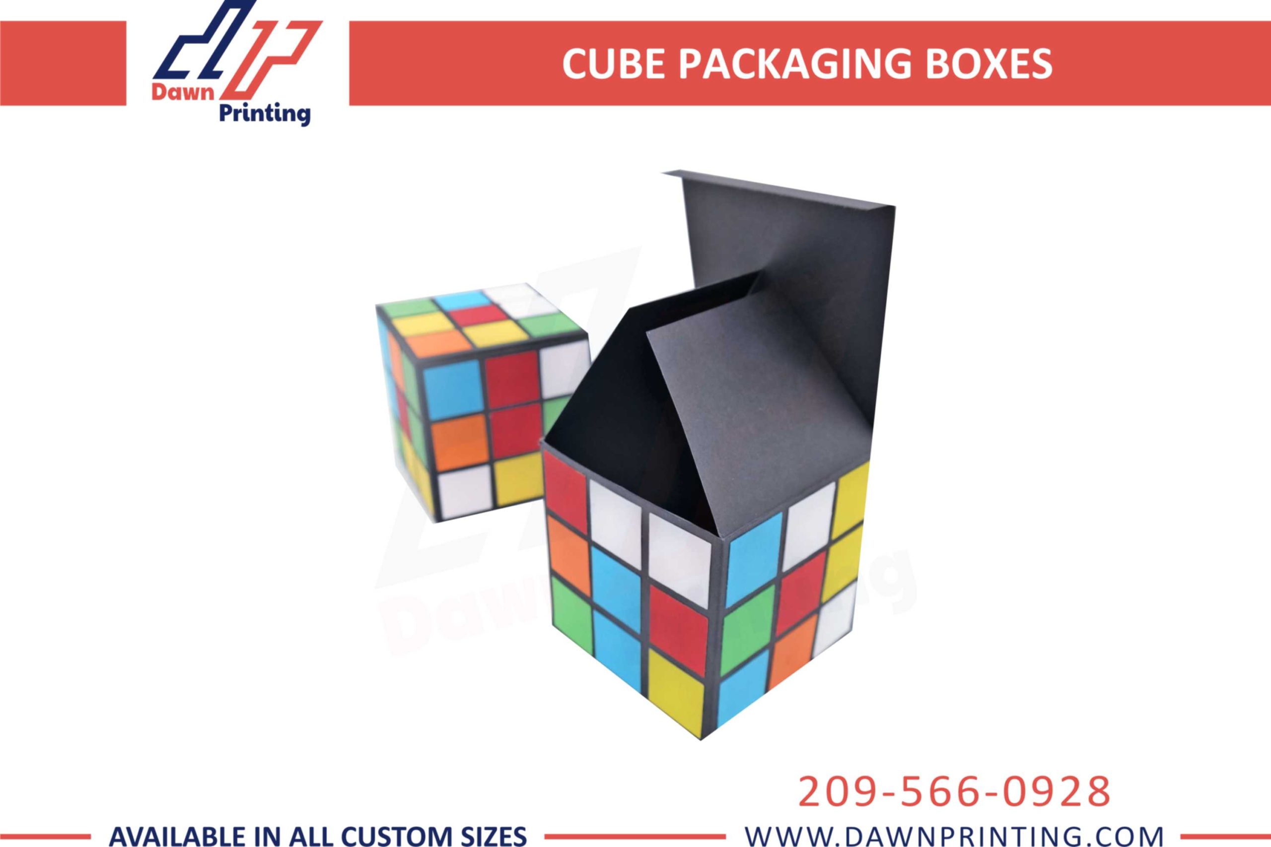 Dawn Printing - Wholesale cube Boxes