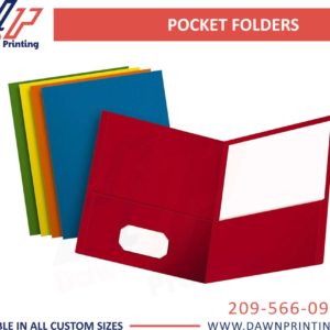Custom Pocket Folders Printing - Wholesale Pocket Folders - DP