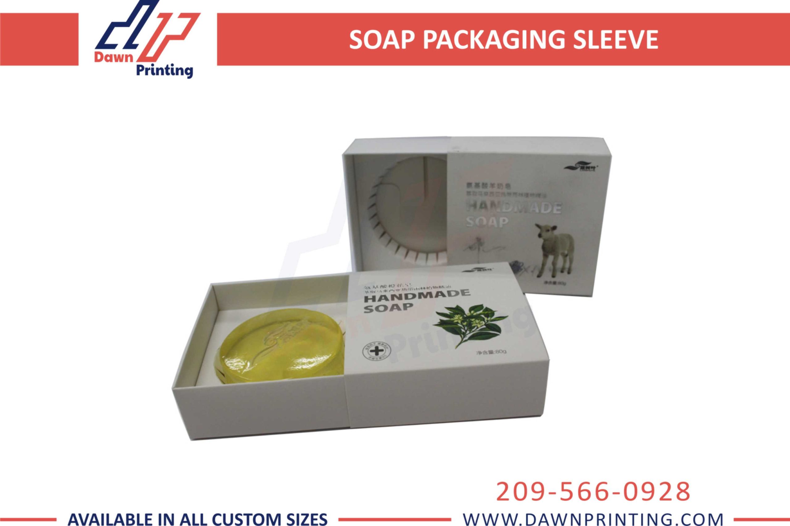 Wholesale Soap Sleeve Display Boxes - Dawn Printing